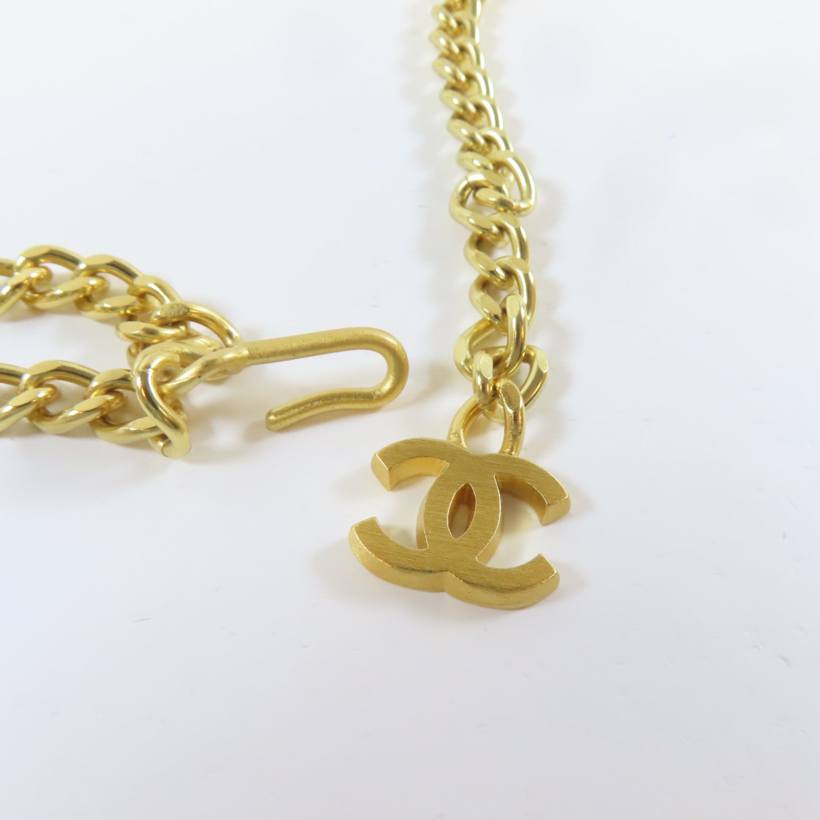 CHANEL 金屬Chain Belt腰帶金色