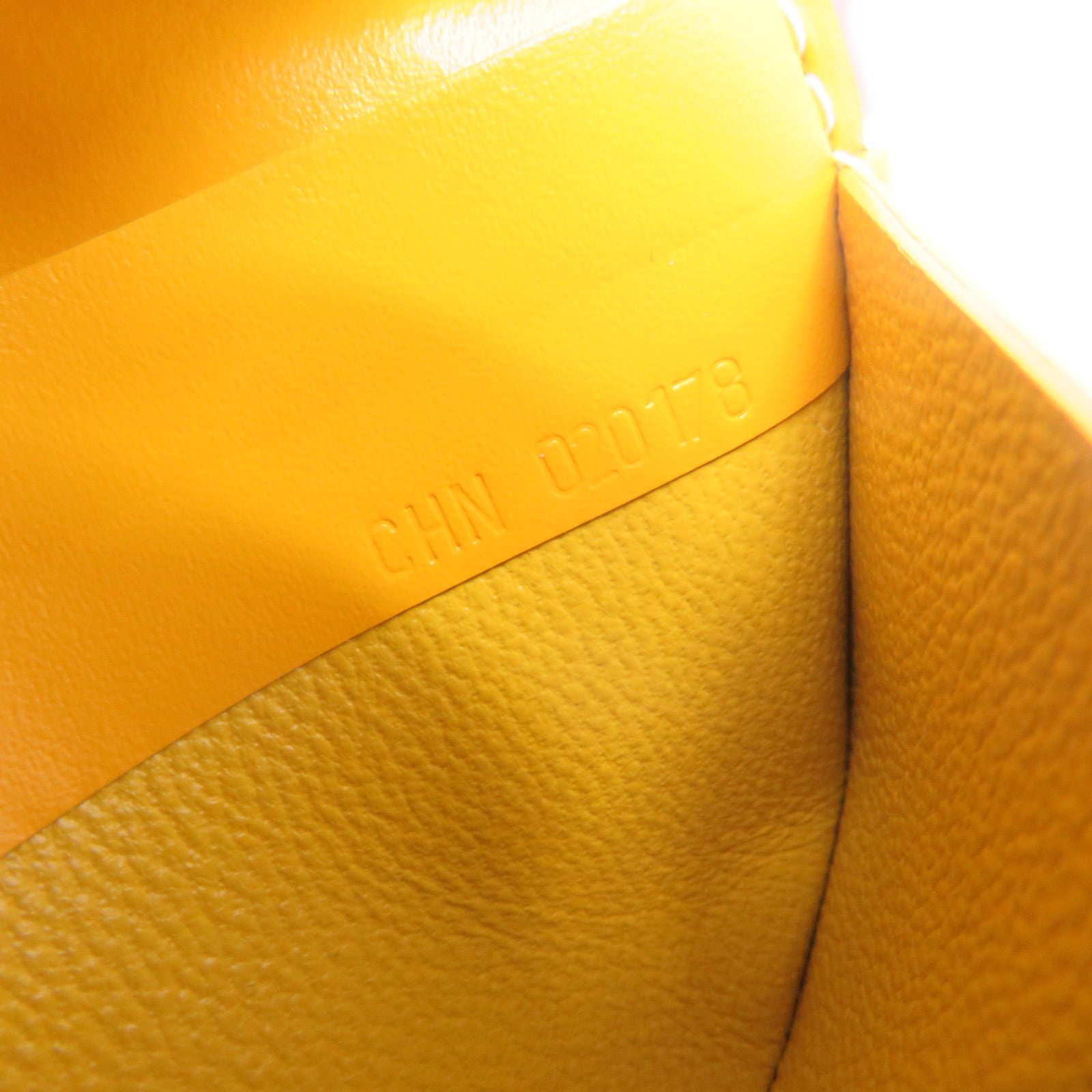 GOYARD PVC Card Case yellow