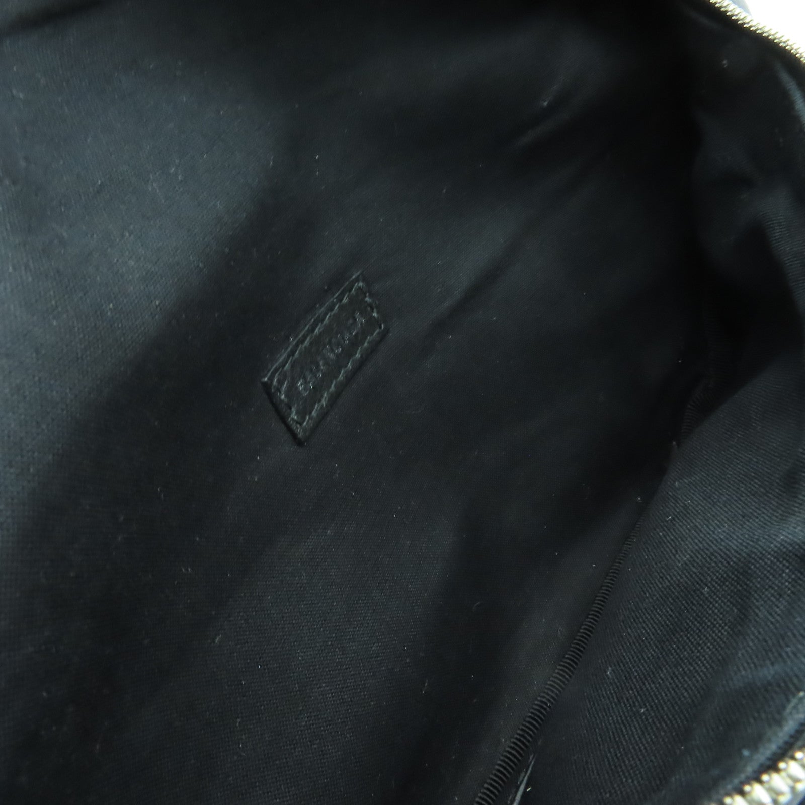 BALENCIAGA 牛皮皮革Waist Bag銀扣腰包黑色