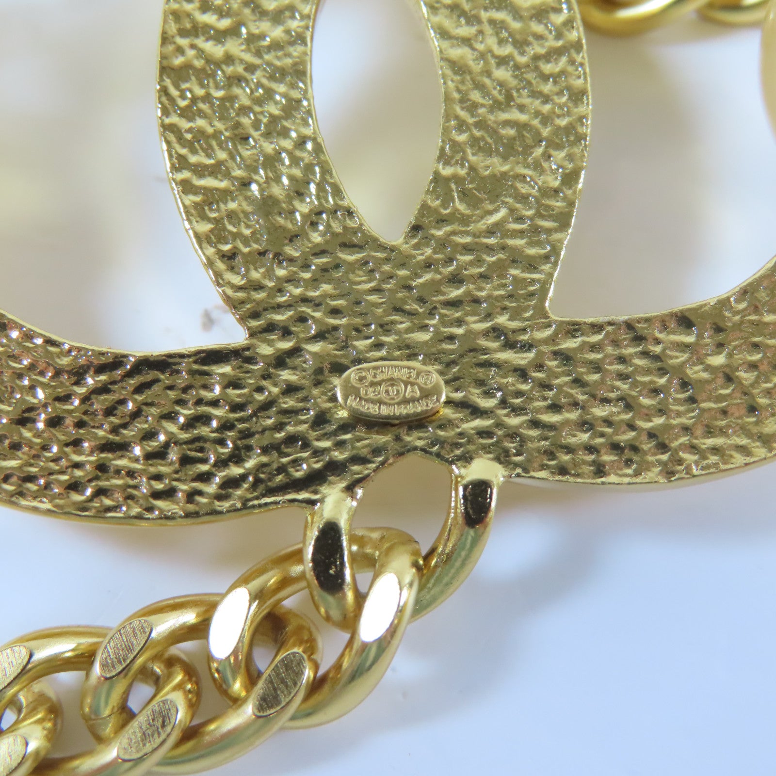 CHANEL 金屬Chain Belt腰帶金色