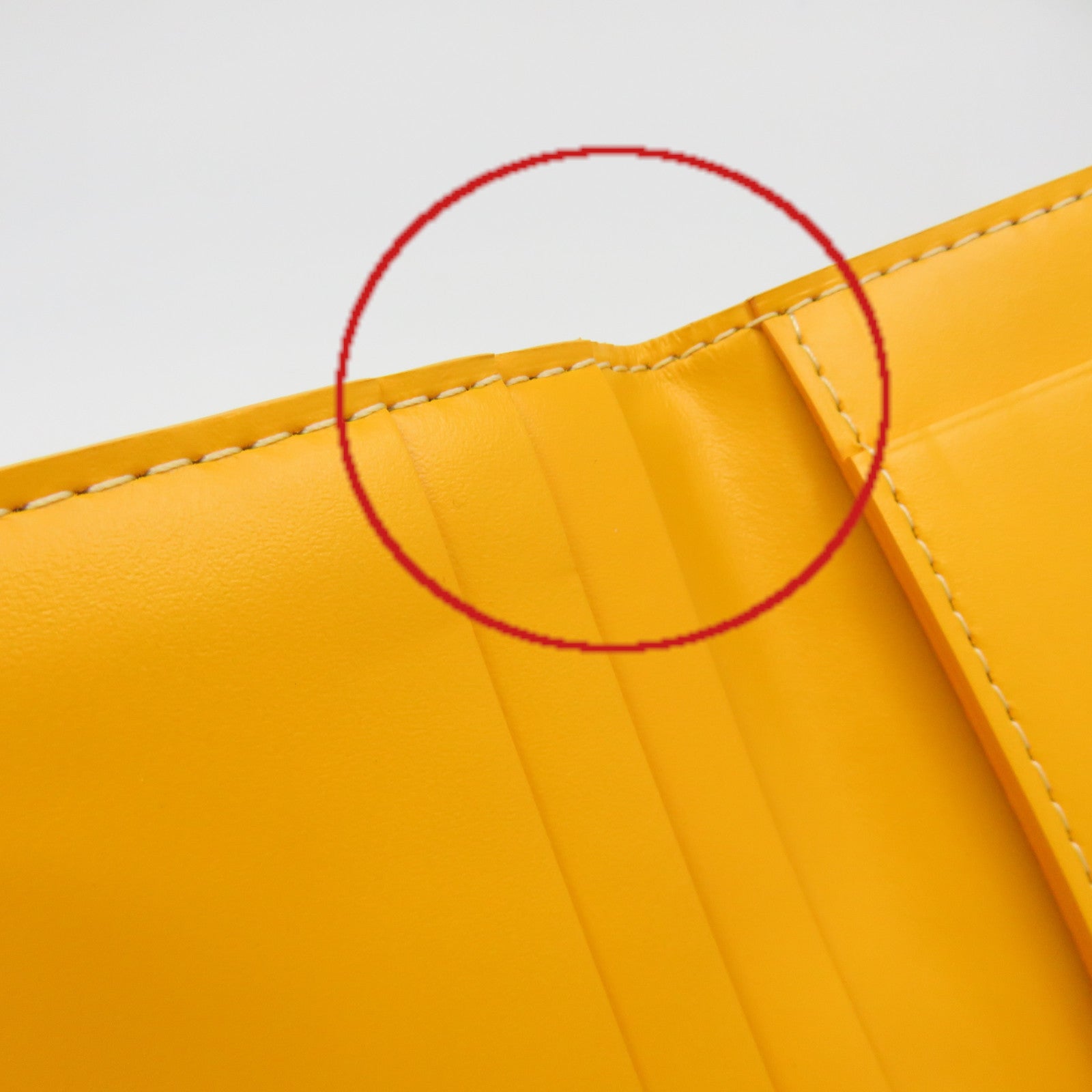 GOYARD PVC Card Case yellow