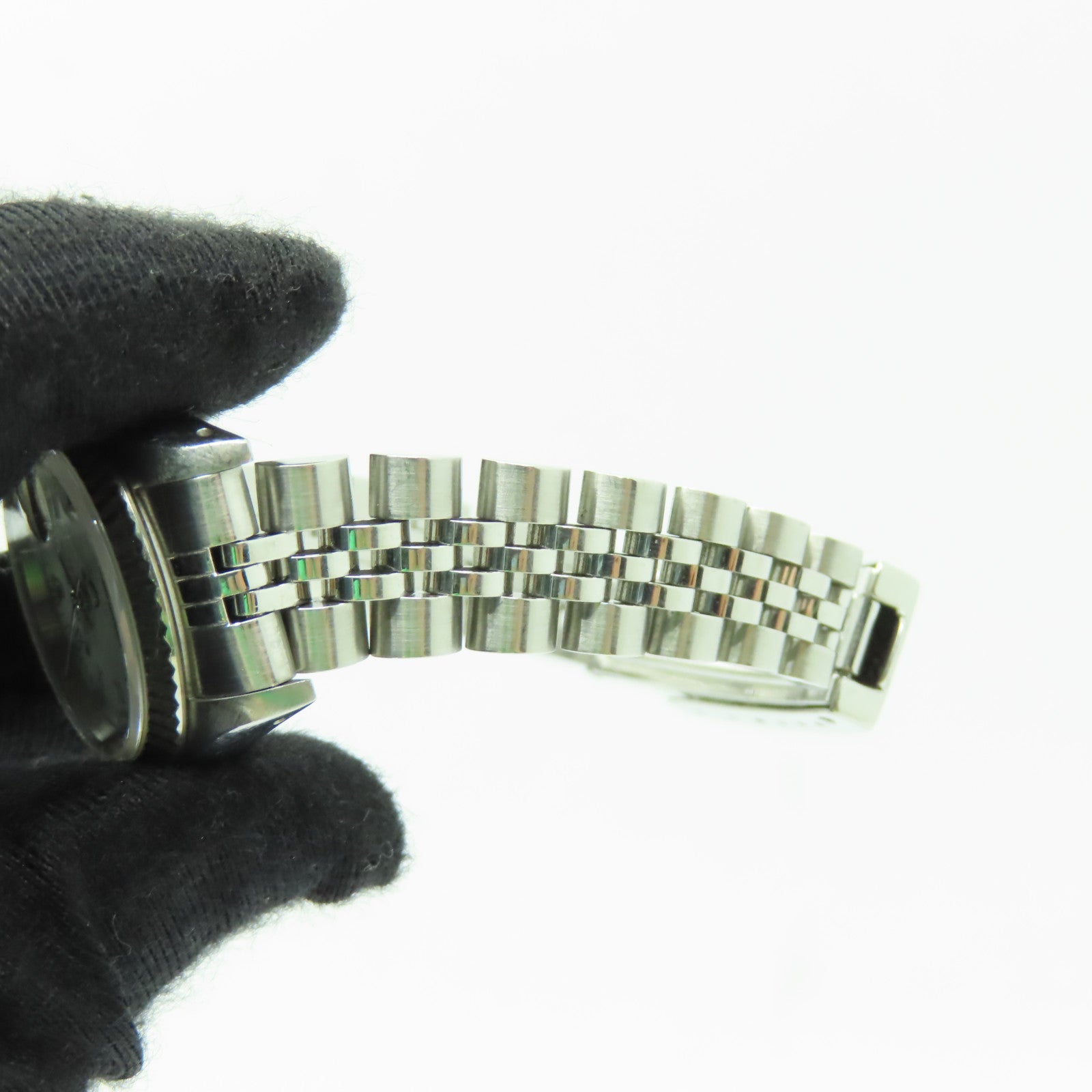ROLEX Datejust 18K白金/不鏽鋼手錶自動機芯白色