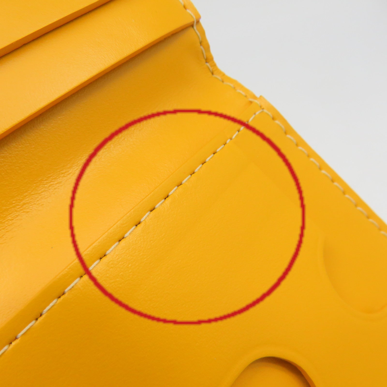 GOYARD PVC Card Case yellow