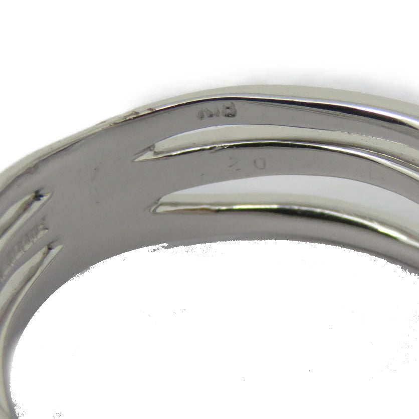 JEWELRY [Sharp Discount] 18K White Gold Diamond Ring US#5