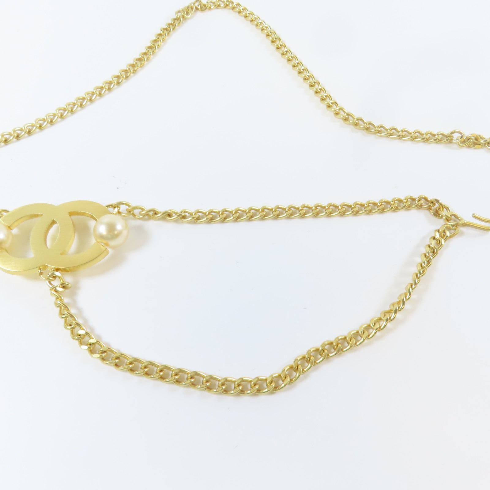 CHANEL 金屬Chain Belt腰帶金色