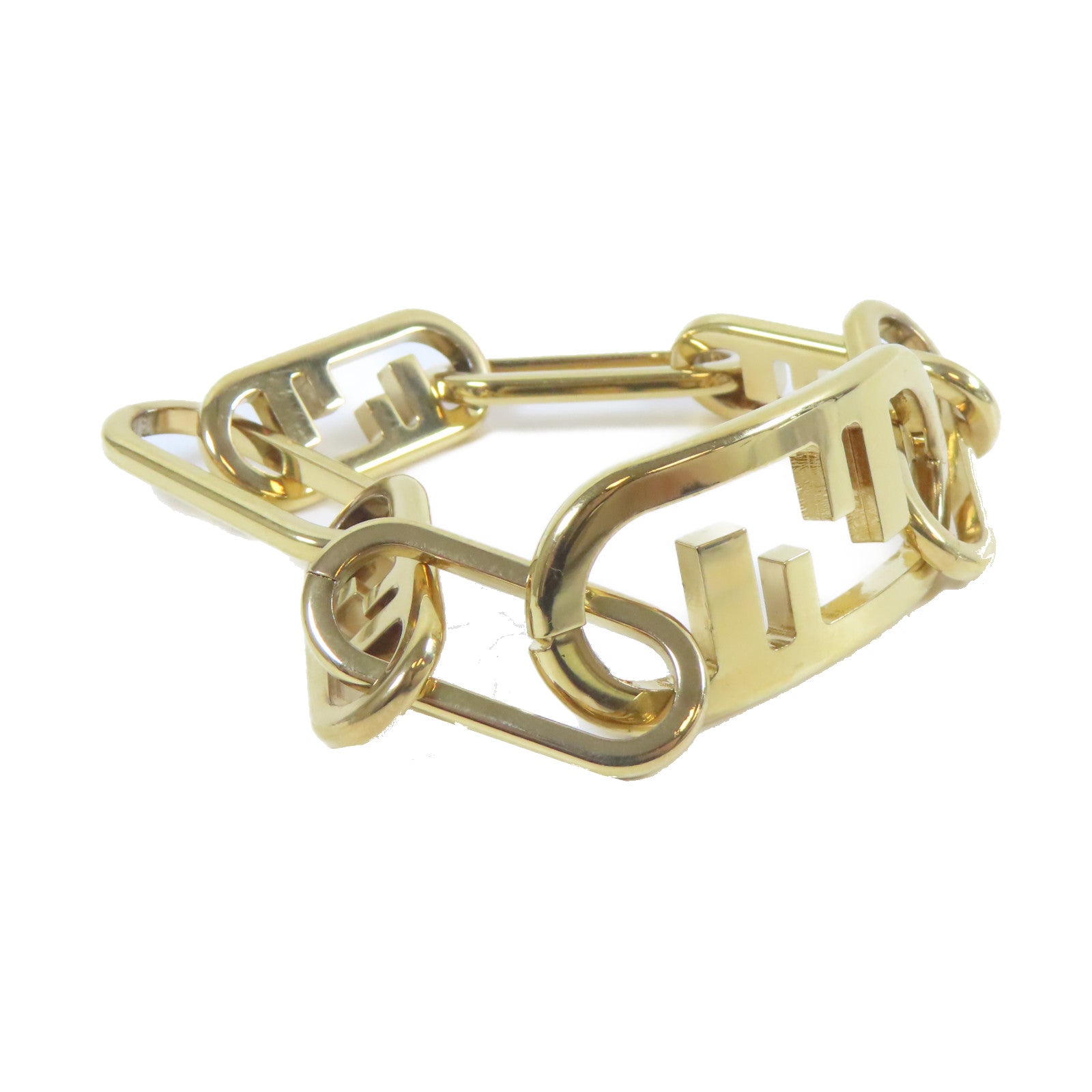 FENDI 金屬Bracelet手鏈金色