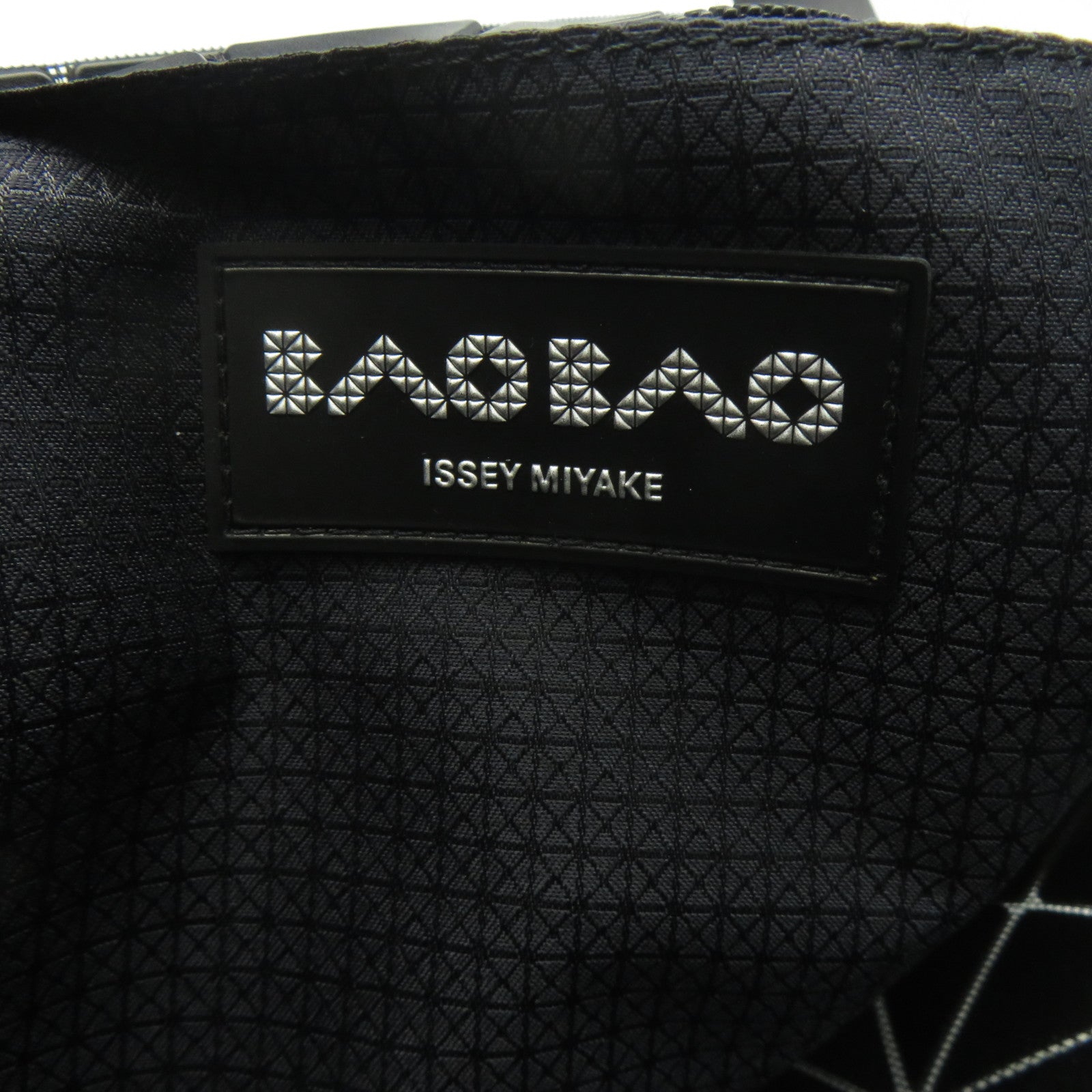 ISSEY MIYAKE PVC Bao Bao ISSEY MIYAKE Boston手挽袋黑色