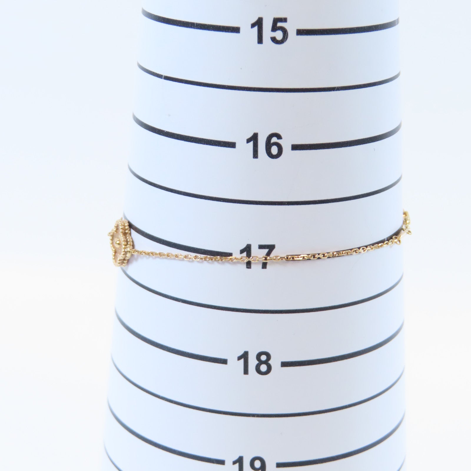 Van Cleef & Arpels 18K玫瑰金Sweet Alhambra Bracelet手鏈金色