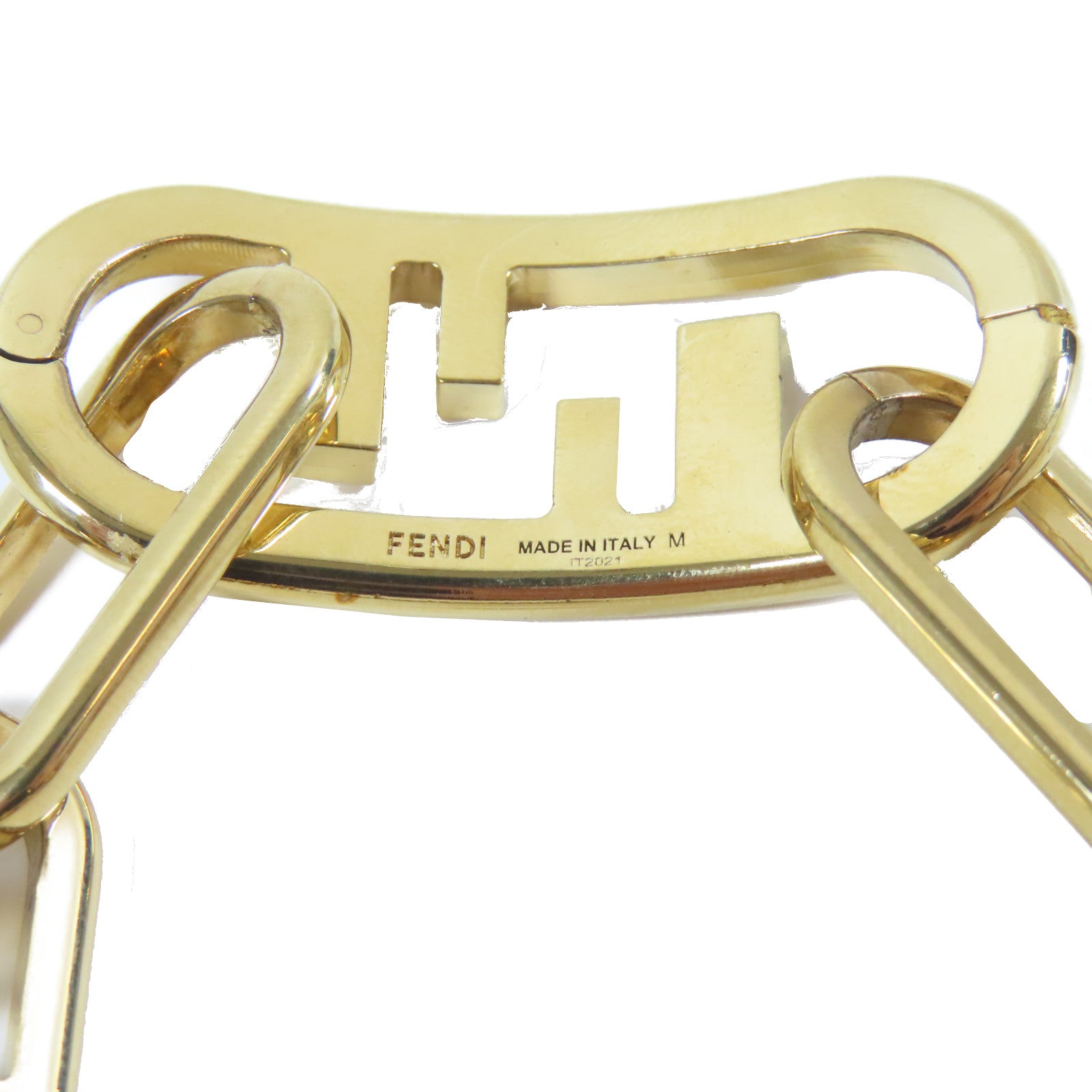 FENDI 金屬Bracelet手鏈金色