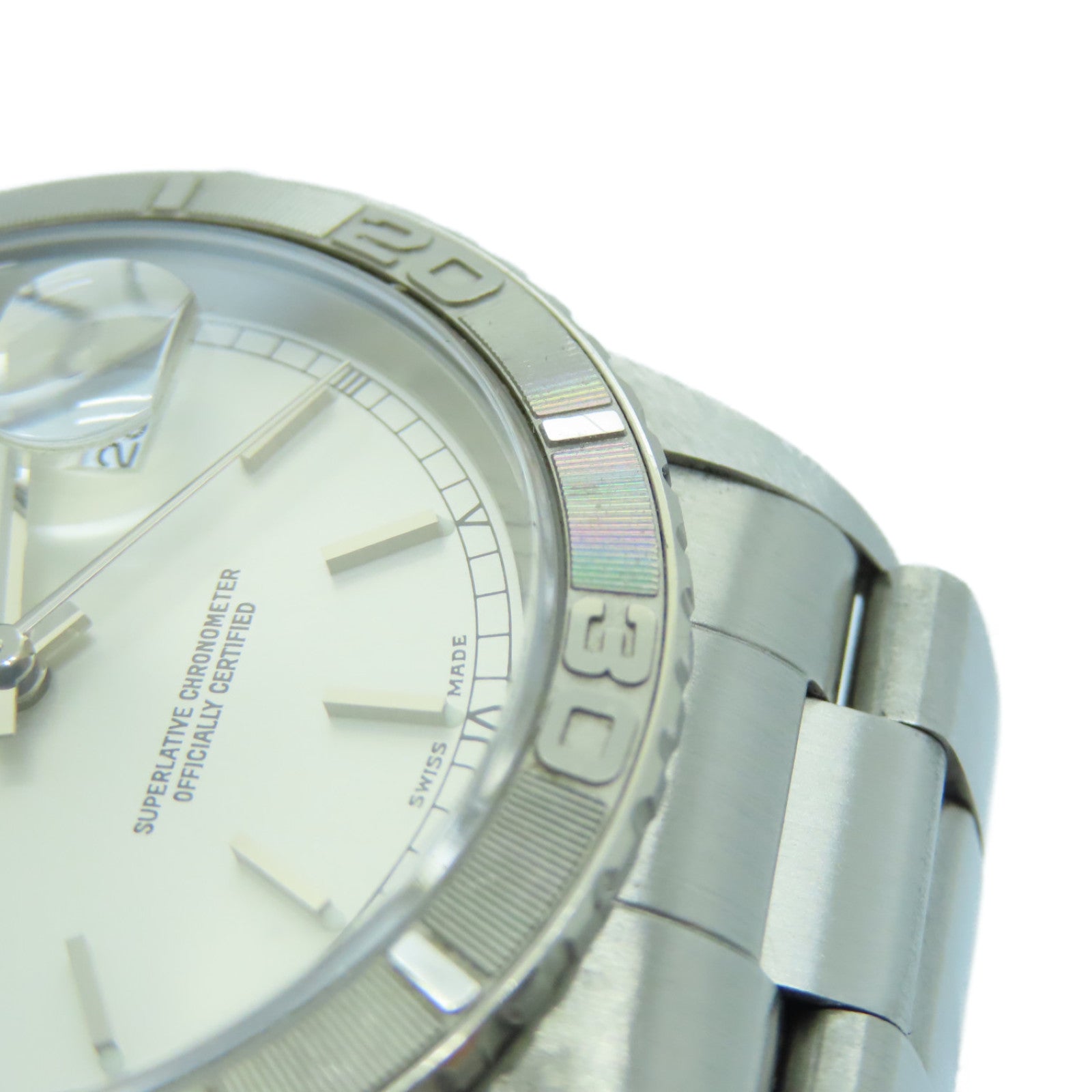 ROLEX Turn-O-graph 36MM不鏽鋼手錶自動機芯銀色