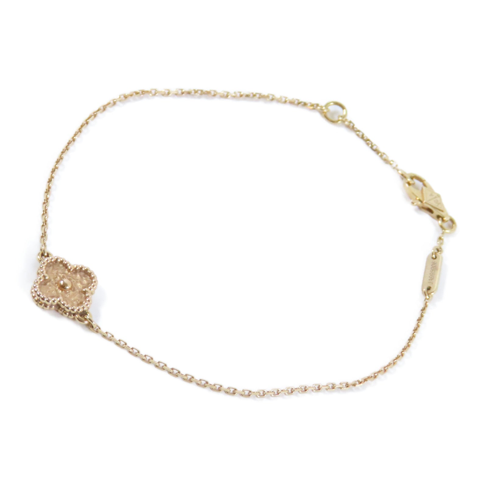 Van Cleef & Arpels 18K玫瑰金Sweet Alhambra Bracelet手鏈金色