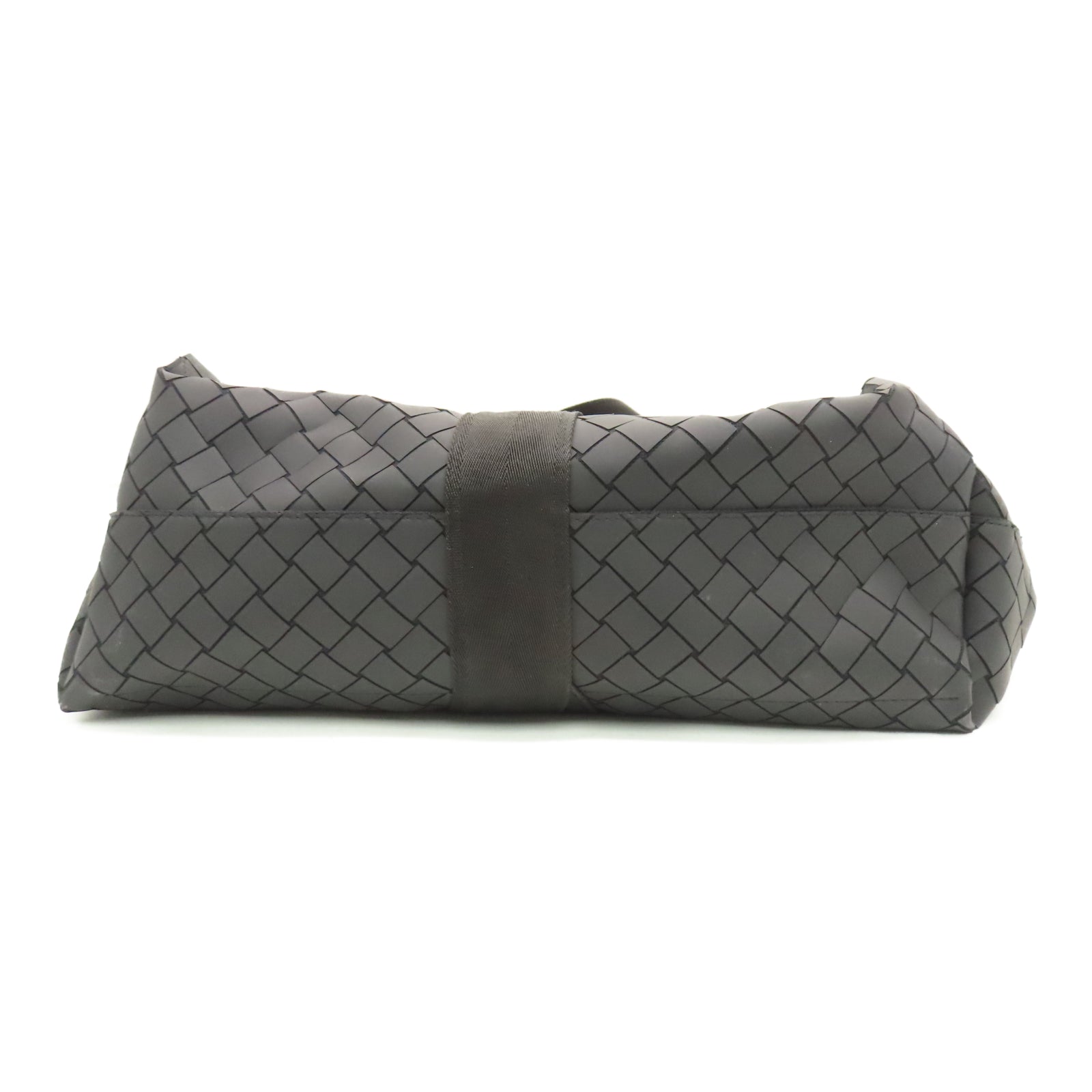 BOTTEGA VENETA PVC Tote Bag银扣手挽袋黑色