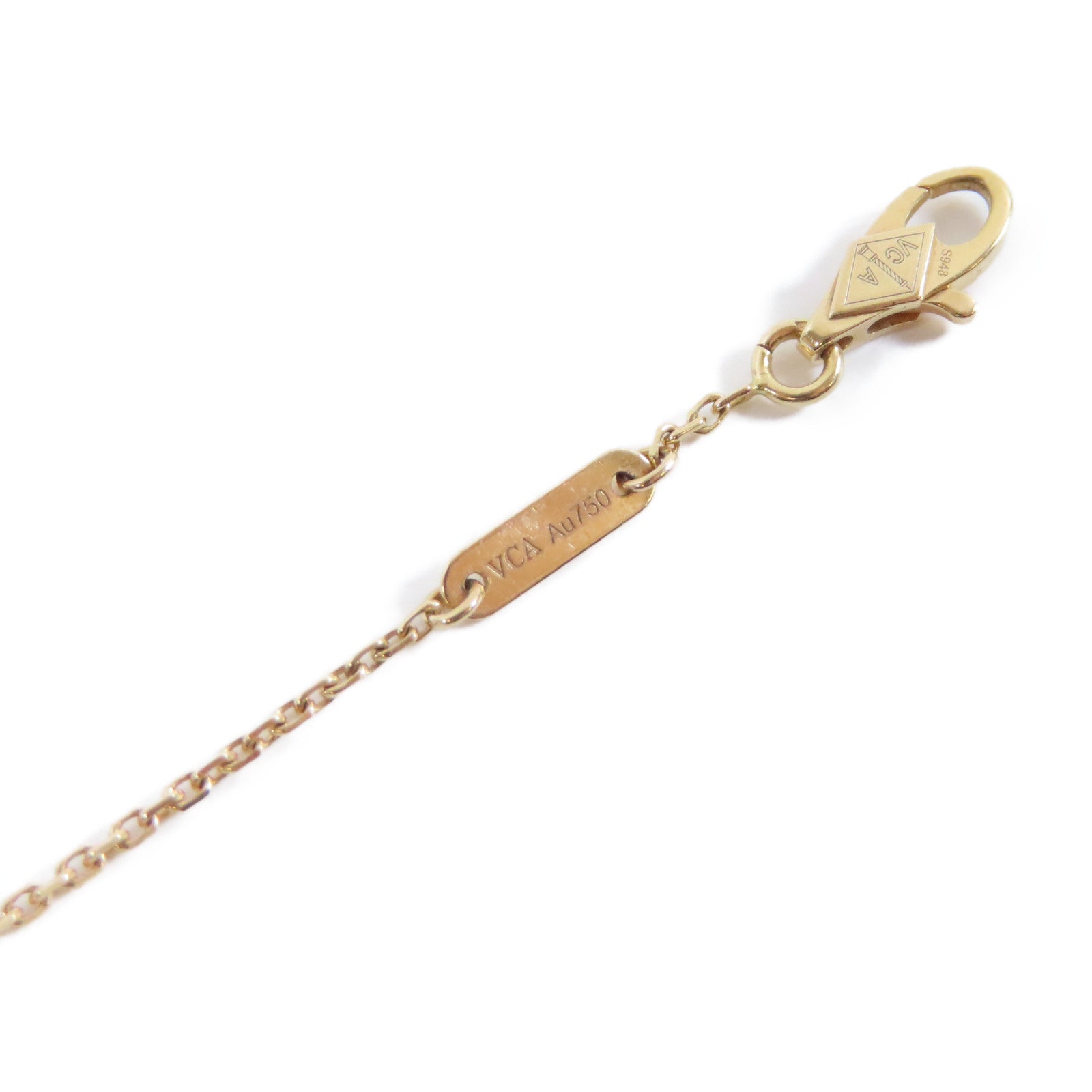 Van Cleef & Arpels 18K玫瑰金Sweet Alhambra Bracelet手鏈金色