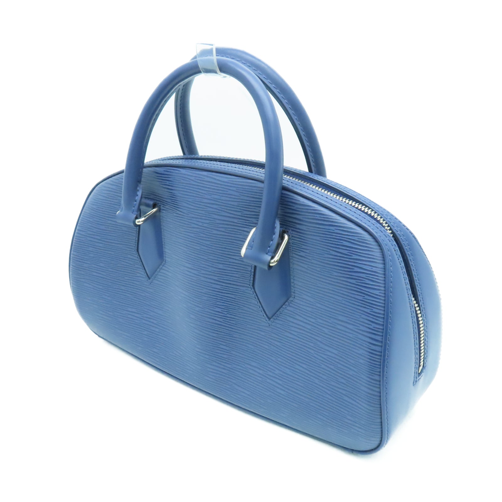 LOUIS VUITTON Epi皮革Jasmine銀扣手挽袋藍色