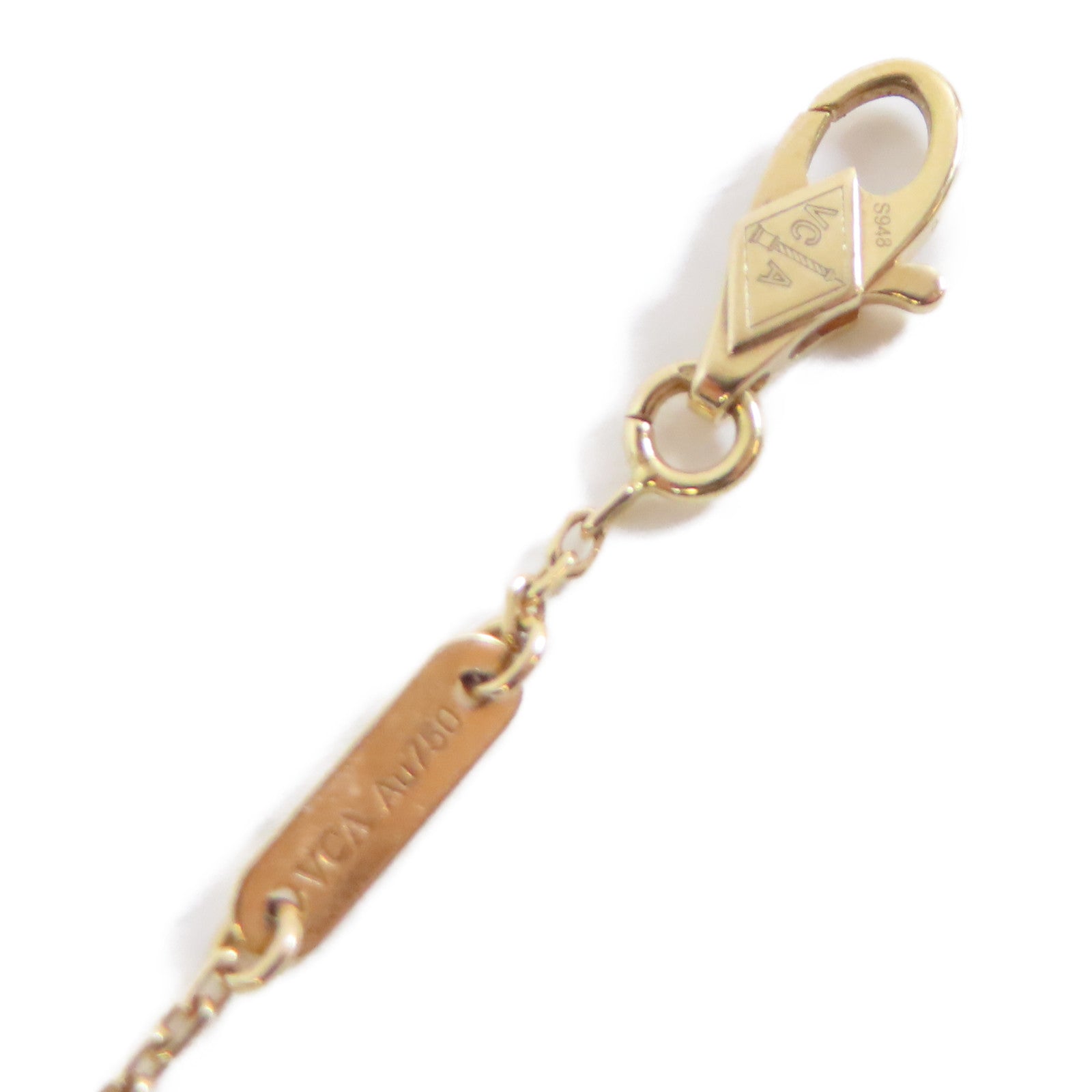Van Cleef & Arpels 18K玫瑰金Sweet Alhambra Bracelet手鏈金色
