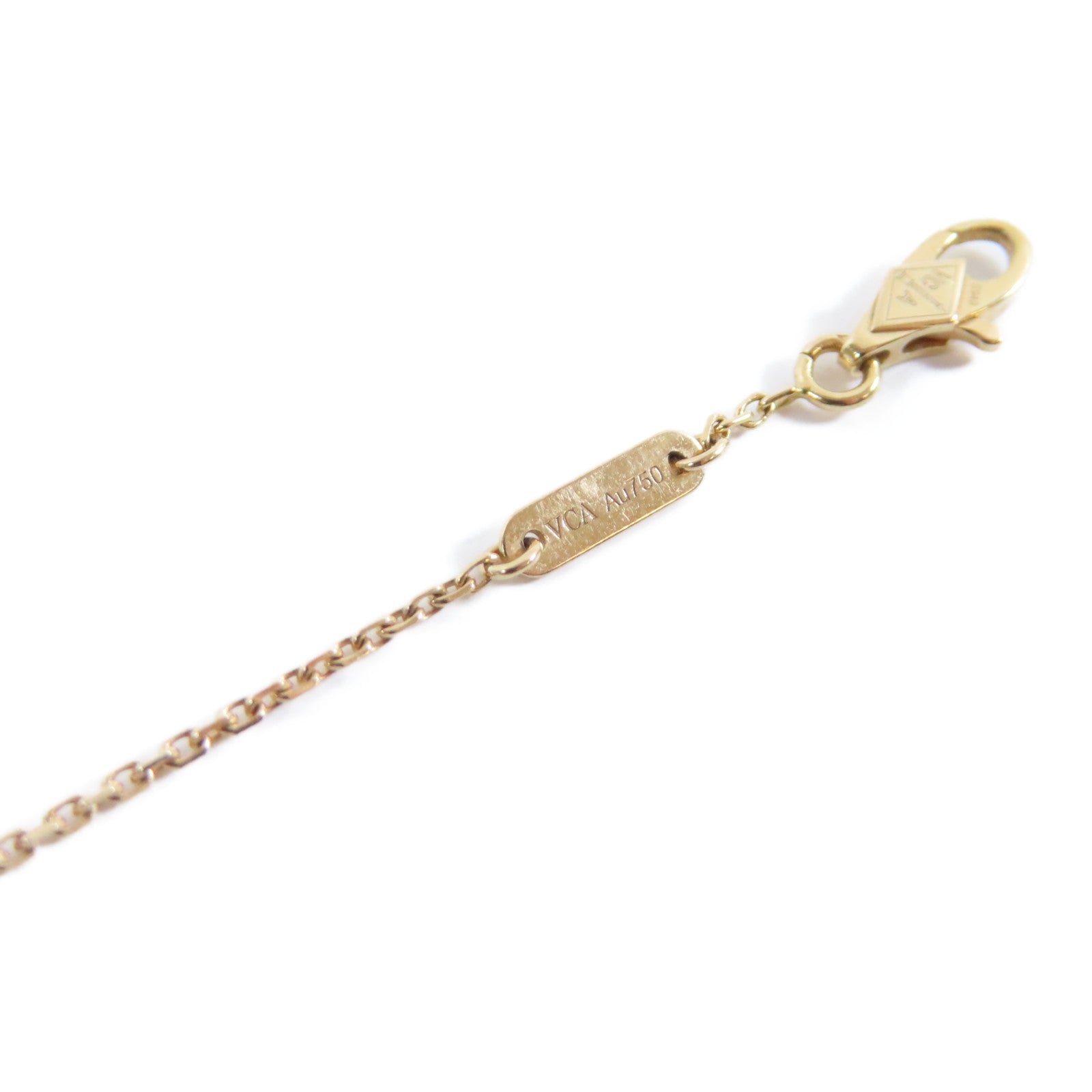 Van Cleef & Arpels 18K玫瑰金Sweet Alhambra Bracelet手鏈金色