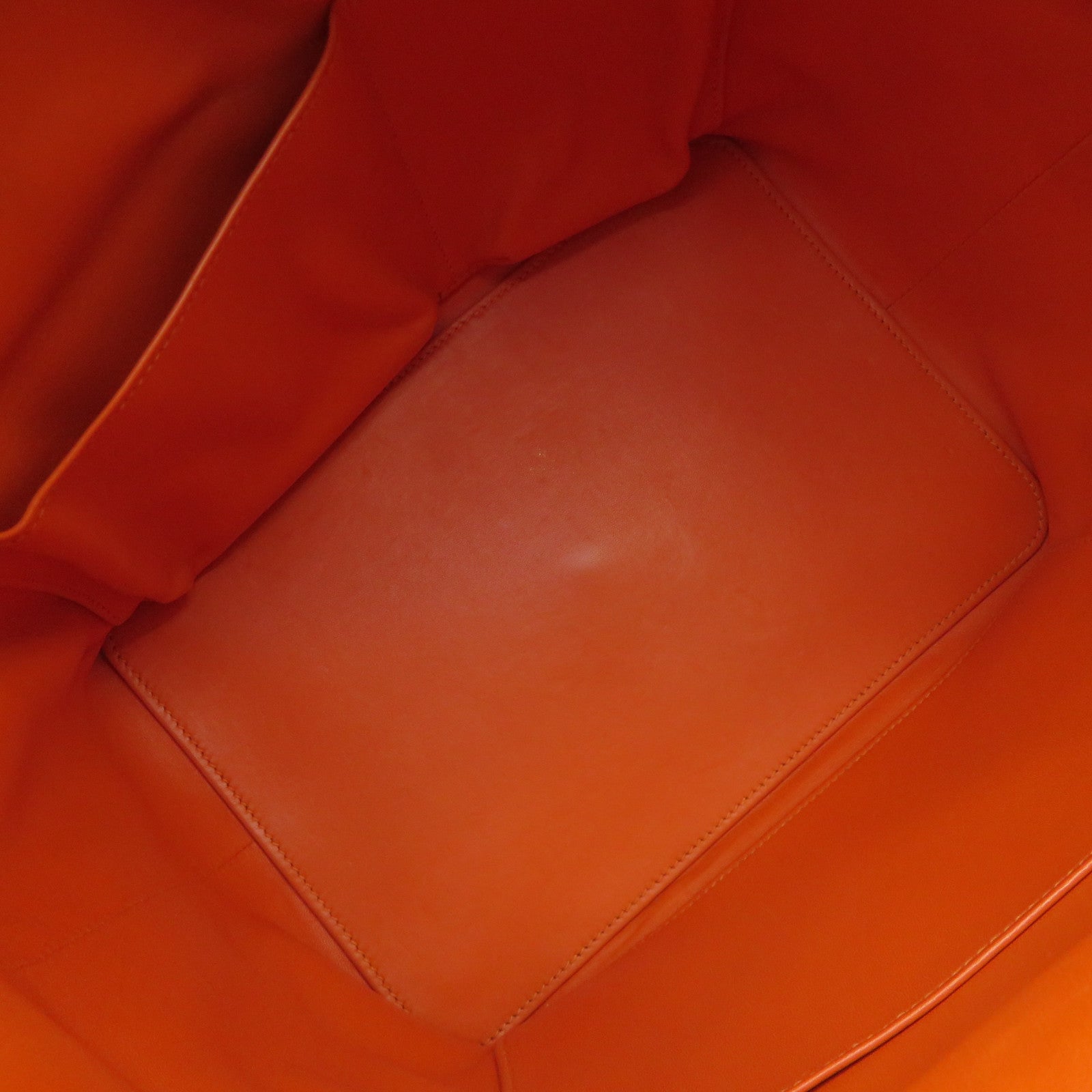 HERMES Evercolour皮革Toolbox 26 2way Shoulder Bag银扣手挽肩背两用袋Orange橙色