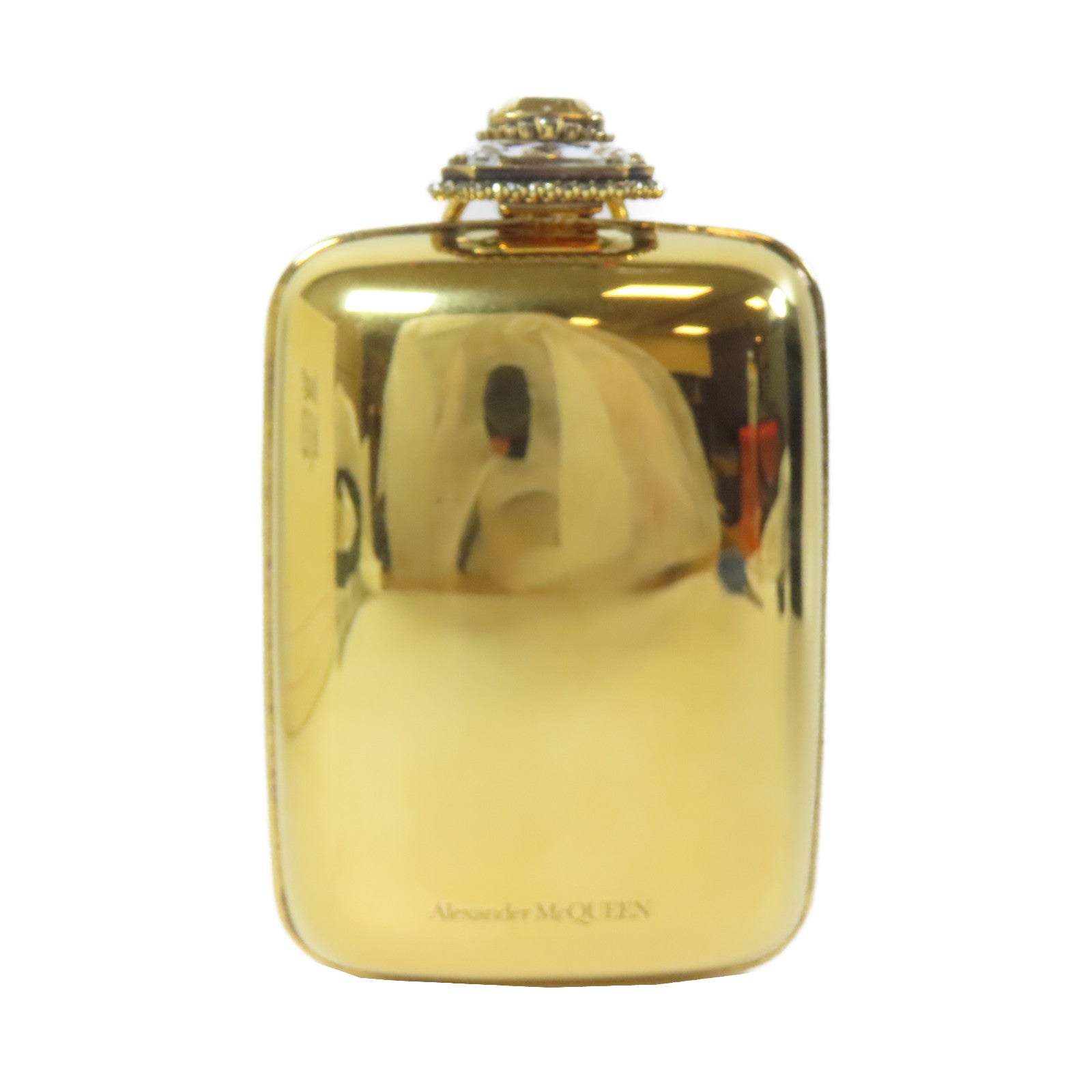 Alexander McQueen 金屬Shoulder Bag金扣肩背袋金色