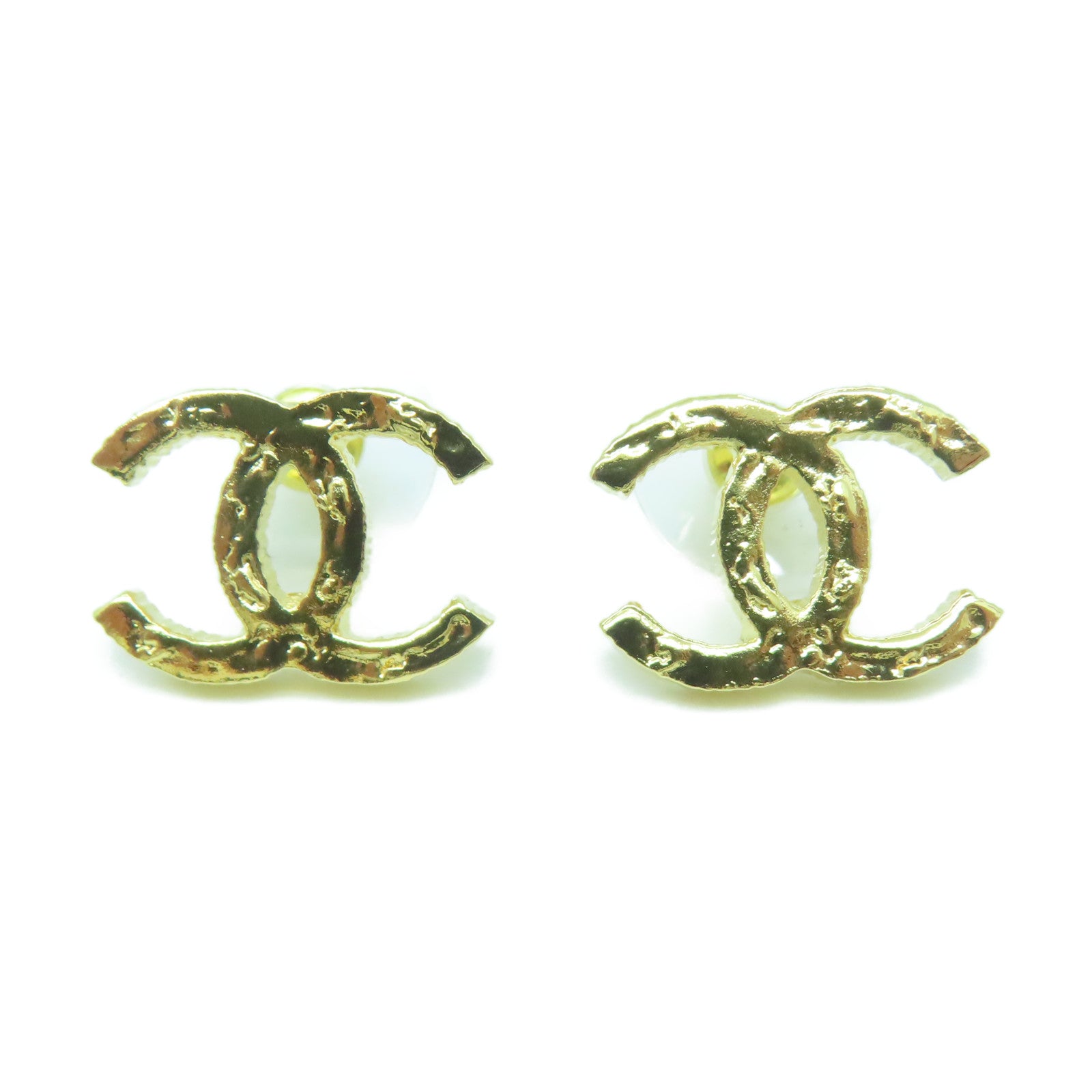 CHANEL 金屬Earrings耳環金色