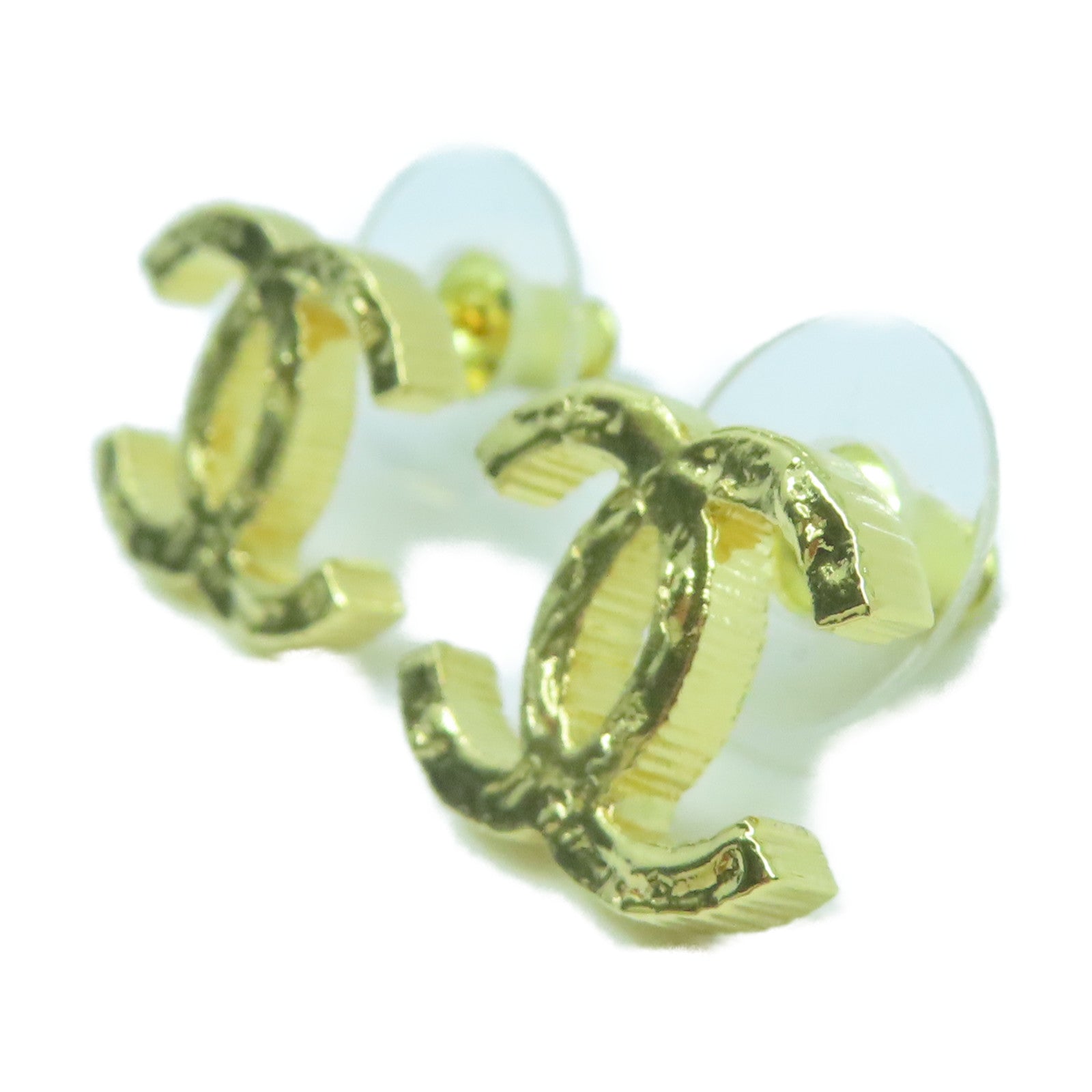 CHANEL 金屬Earrings耳環金色
