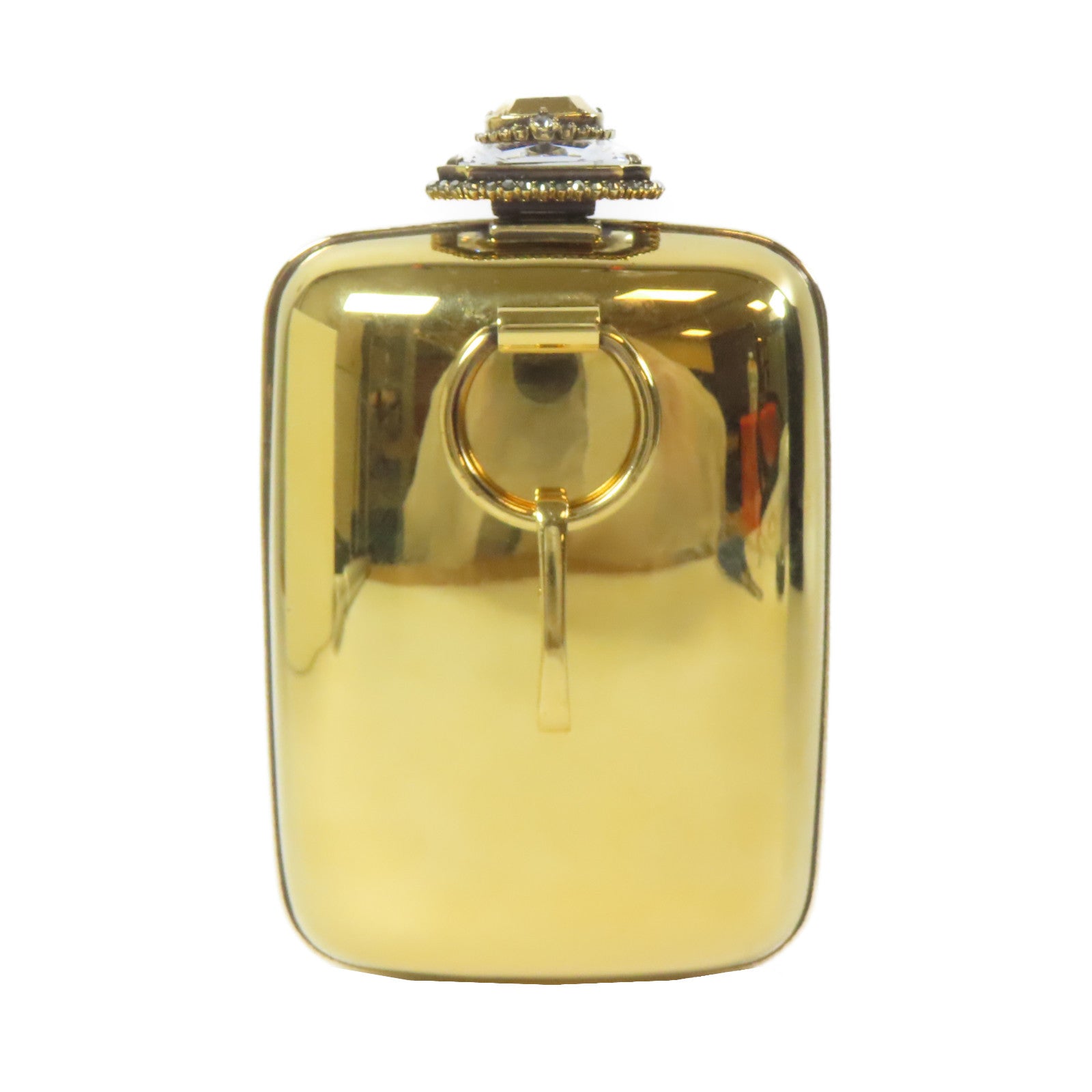 Alexander McQueen 金屬Shoulder Bag金扣肩背袋金色