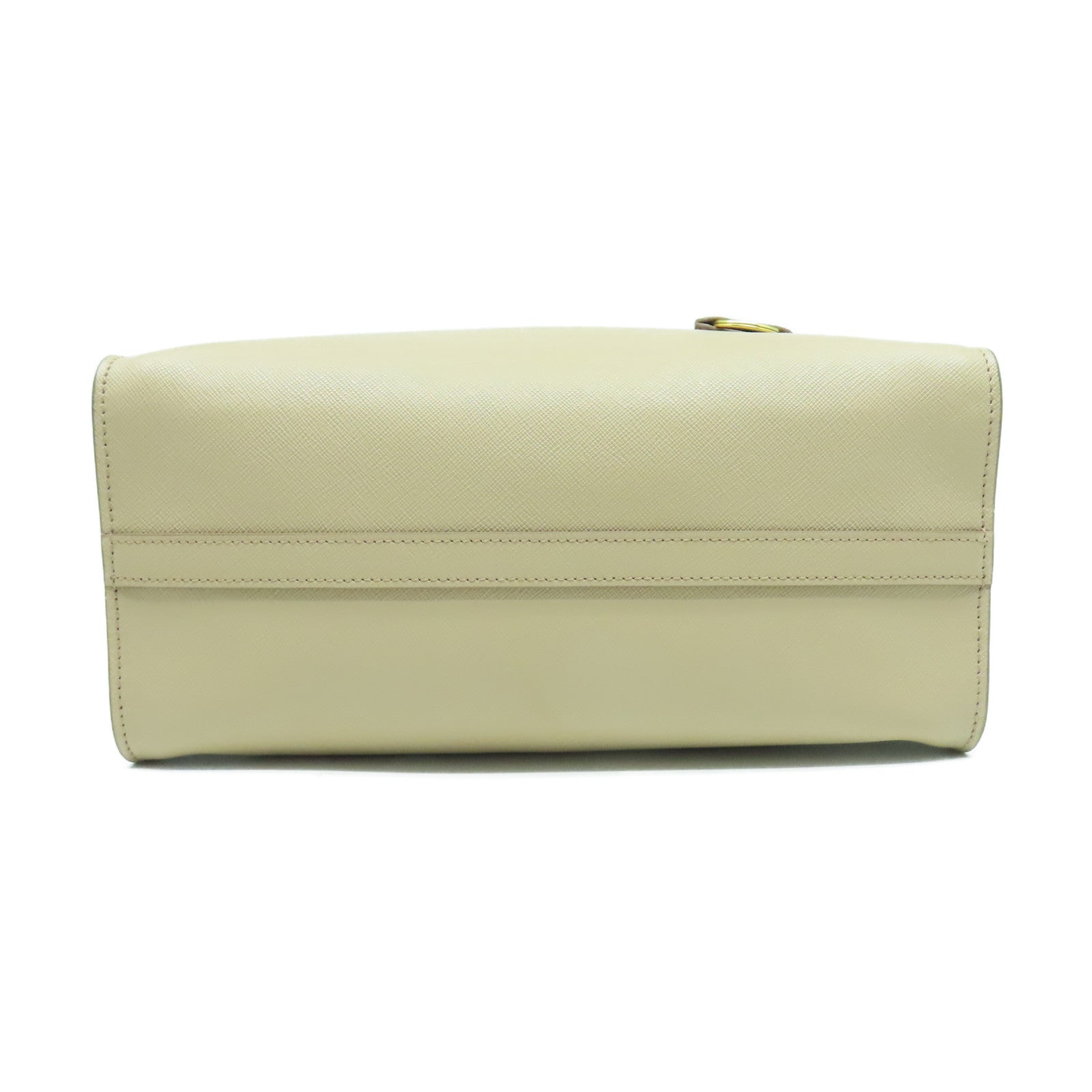 PRADA Saffiano皮革2 Way Shoulder金扣手挽肩背兩用袋粉紅色