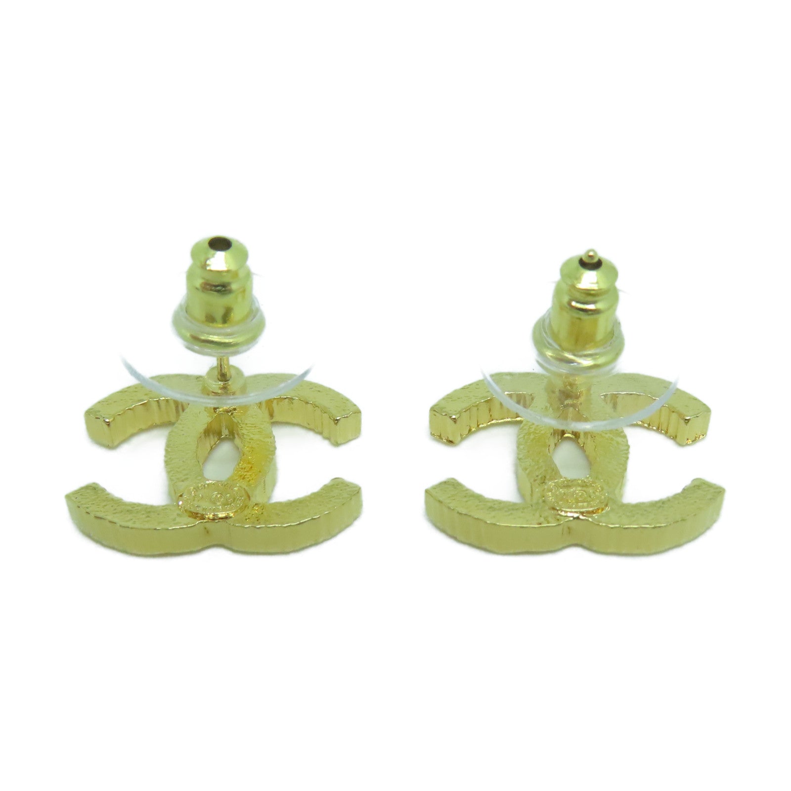 CHANEL 金屬Earrings耳環金色