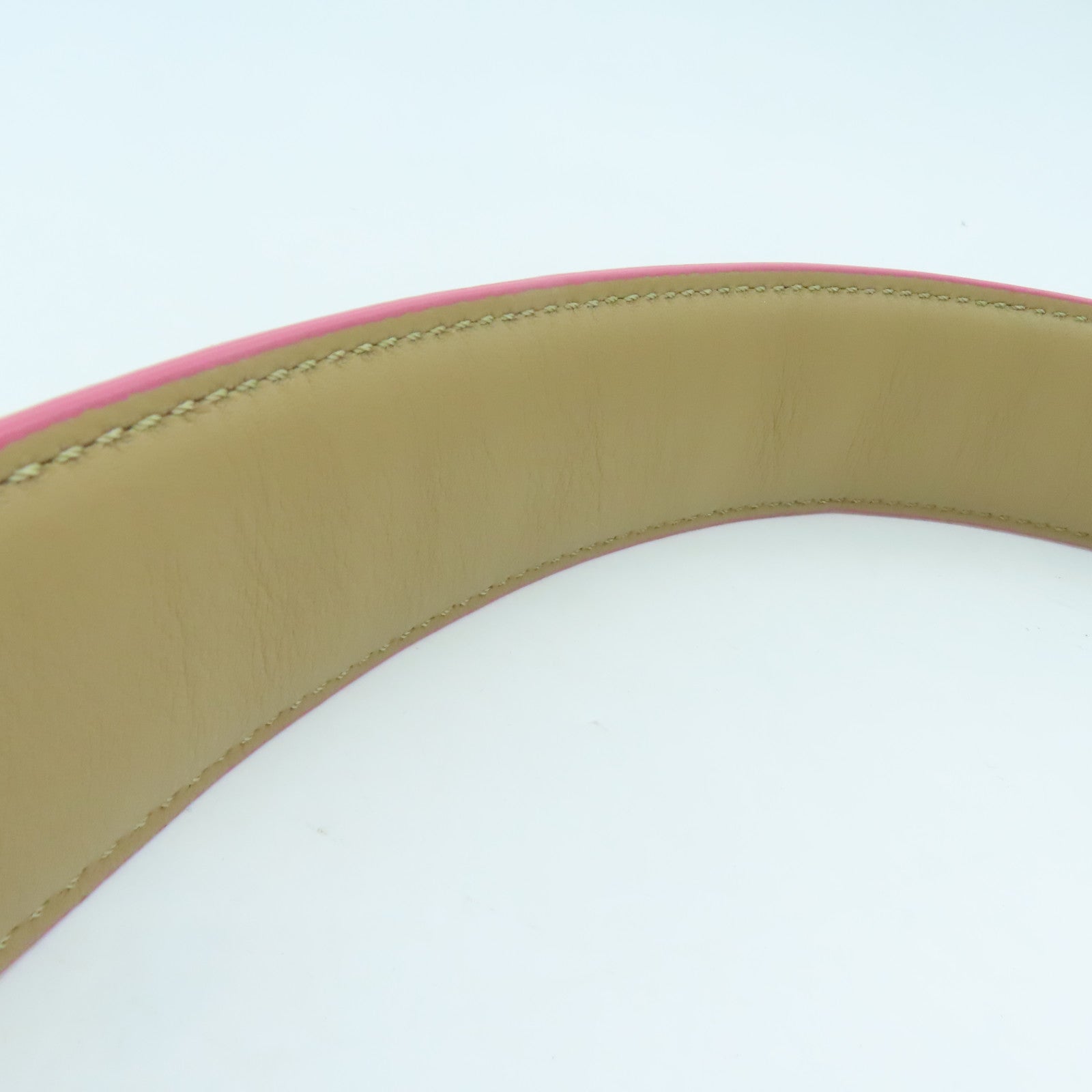 FENDI 牛皮皮革Shoulder Strap肩背帶白色彩色