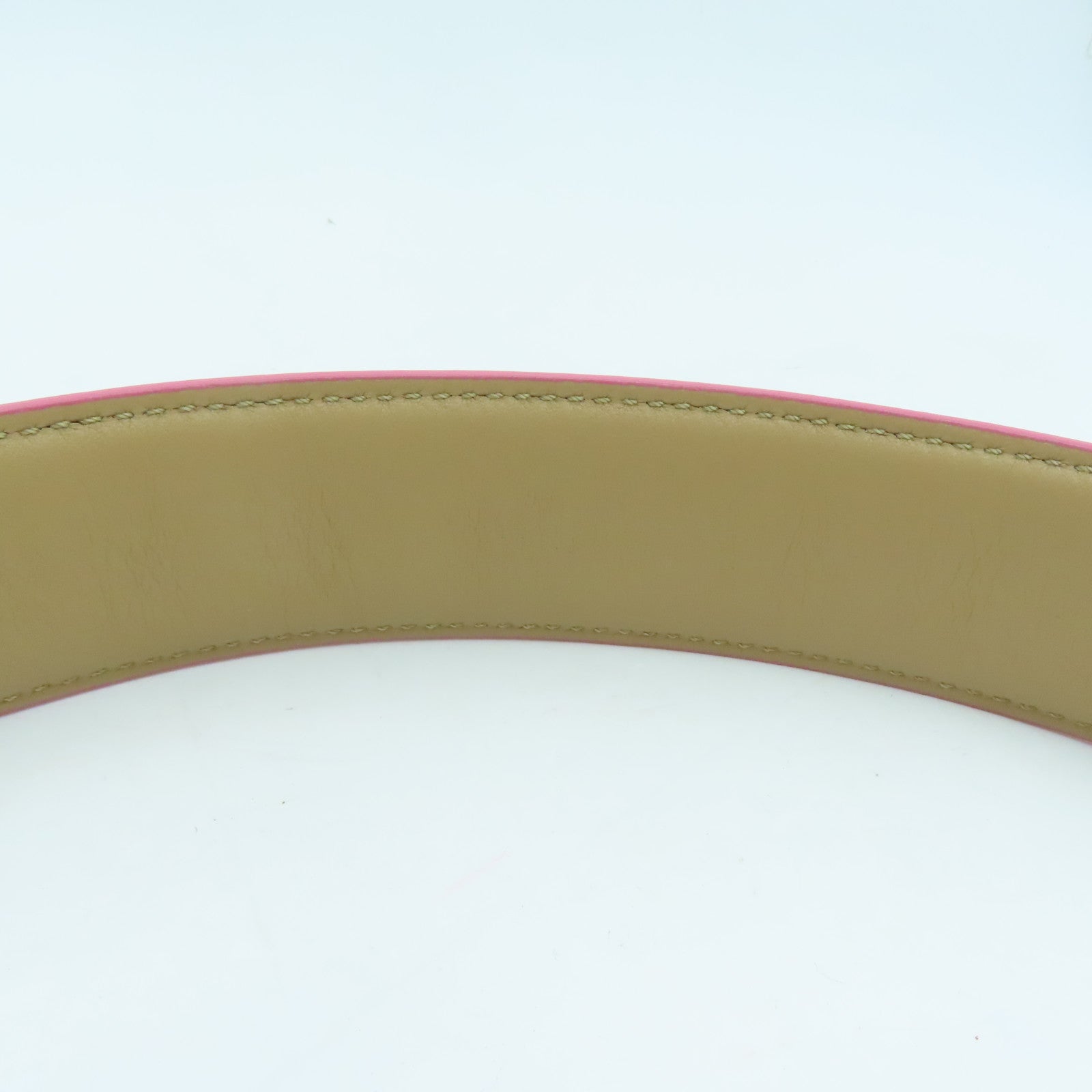 FENDI 牛皮皮革Shoulder Strap肩背帶白色彩色