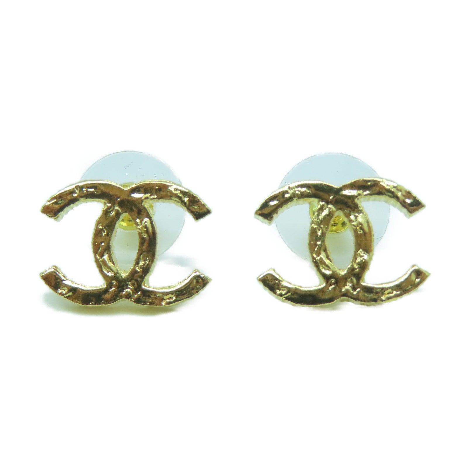 CHANEL 金屬Earrings耳環金色