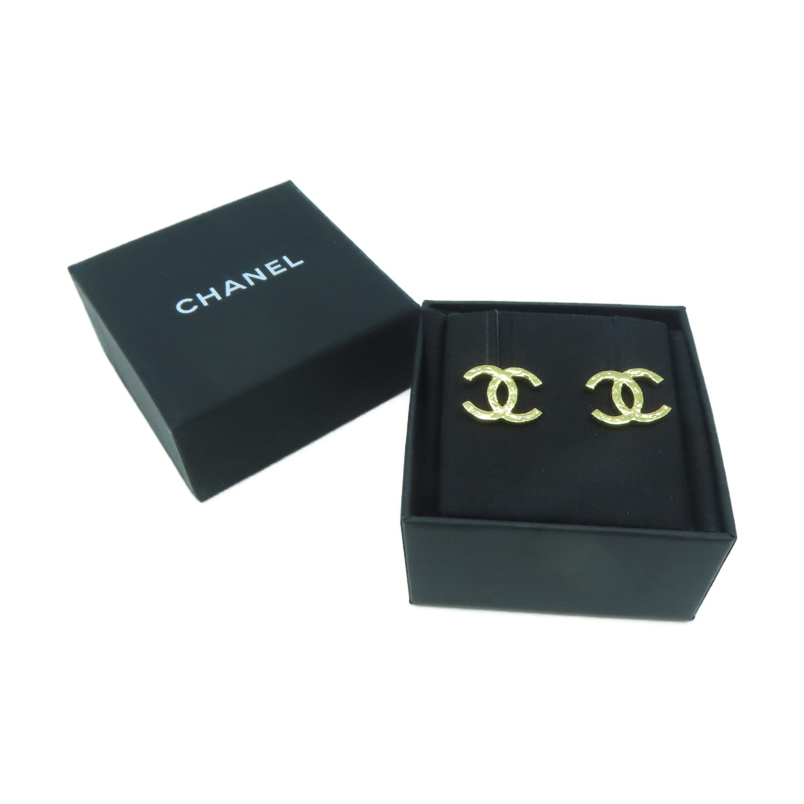 CHANEL 金屬Earrings耳環金色