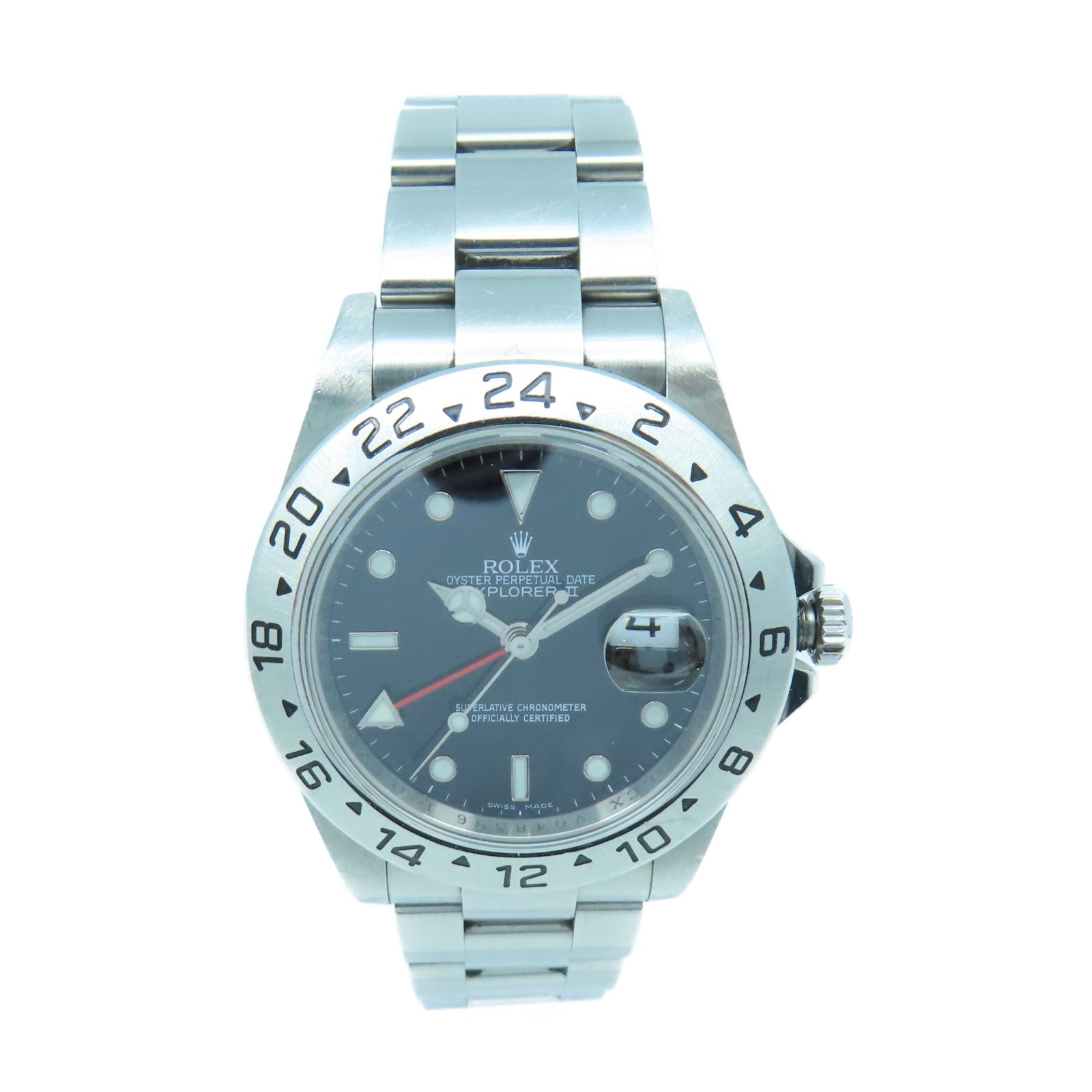 ROLEX ExplorerⅡ 40mm不鏽鋼手錶自動機芯黑色