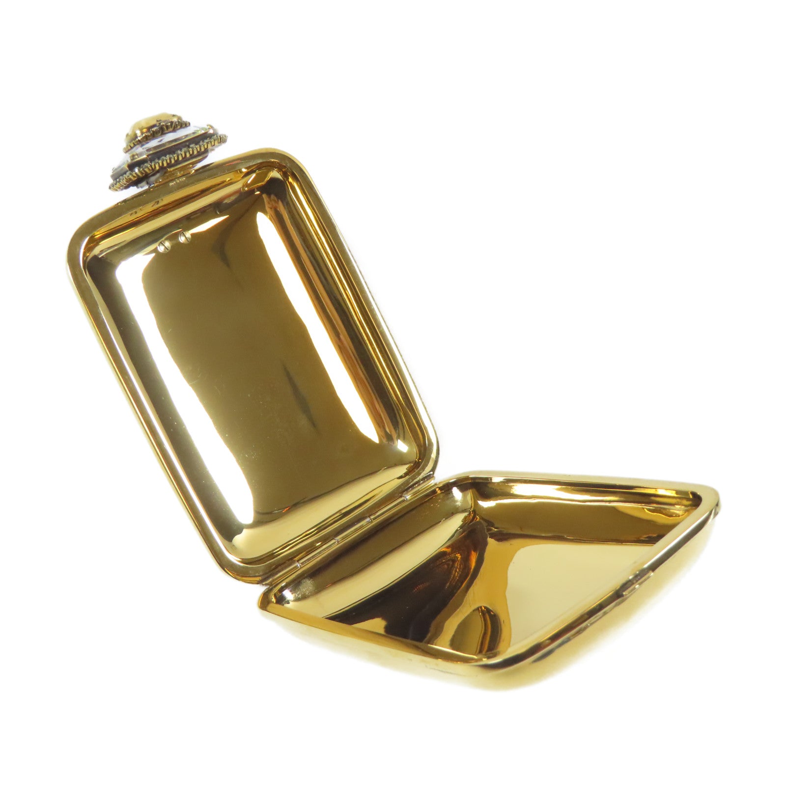 Alexander McQueen 金屬Shoulder Bag金扣肩背袋金色