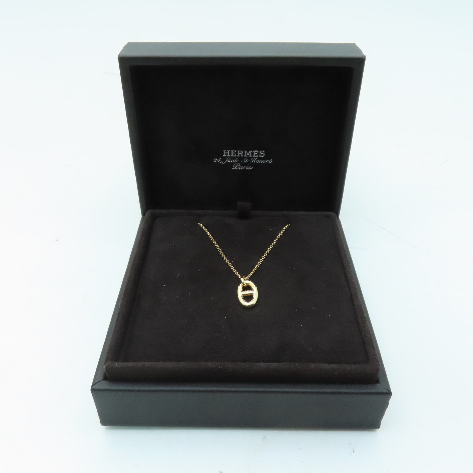 HERMES 18K玫瑰金Farandole Pendant Small Model項鍊