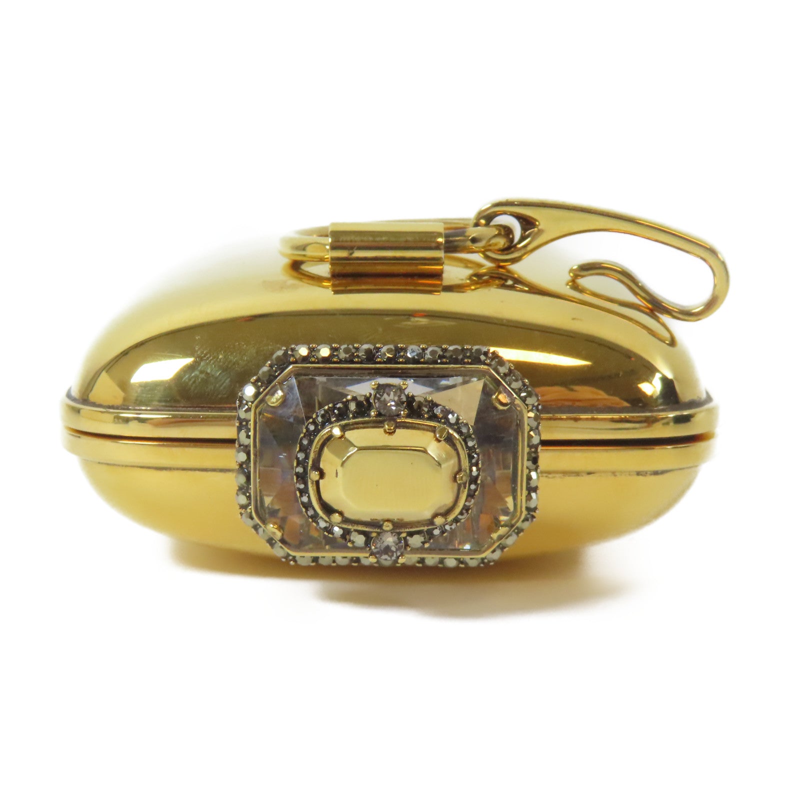 Alexander McQueen 金屬Shoulder Bag金扣肩背袋金色