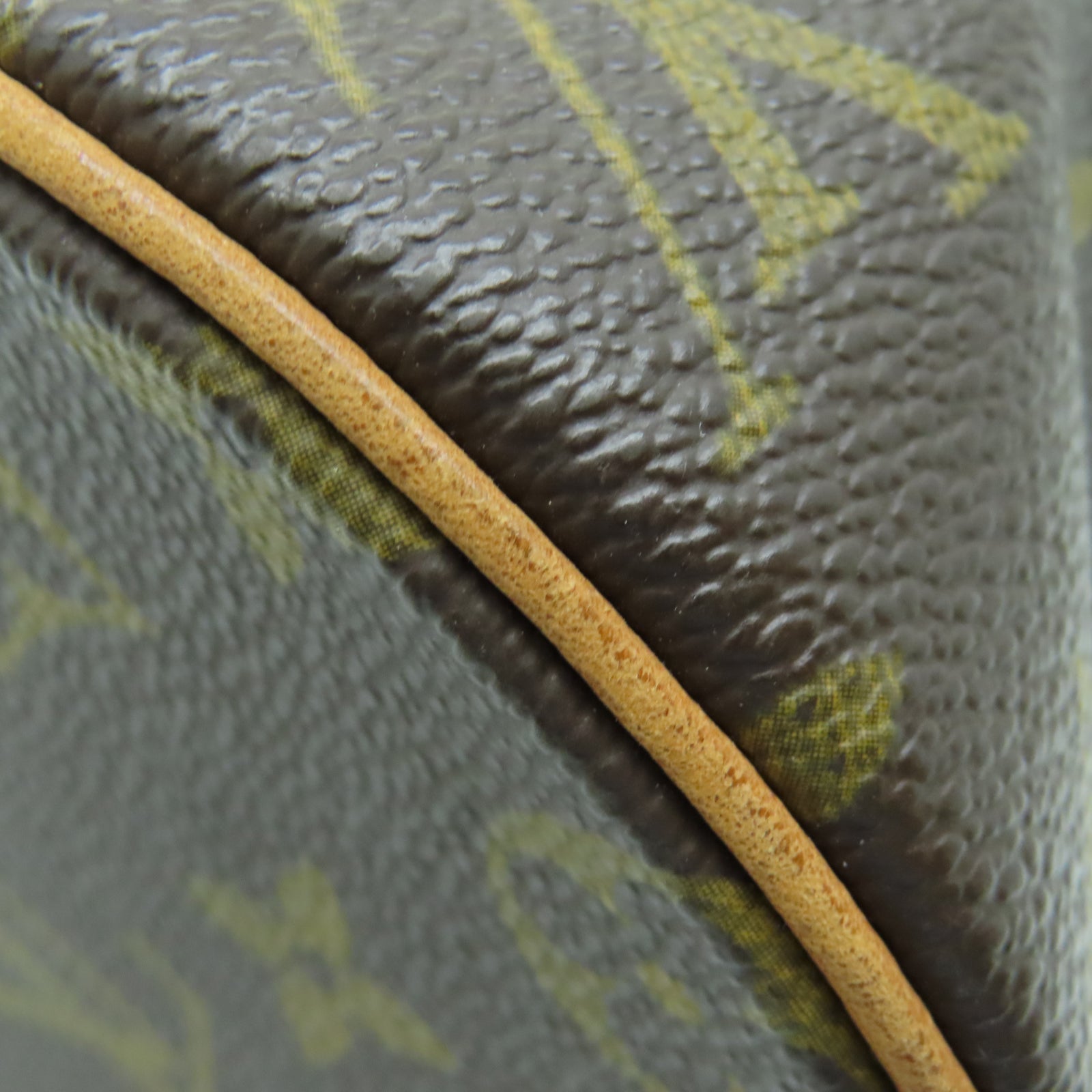 LOUIS VUITTON Monogram Papillon PM金扣肩背袋棕色