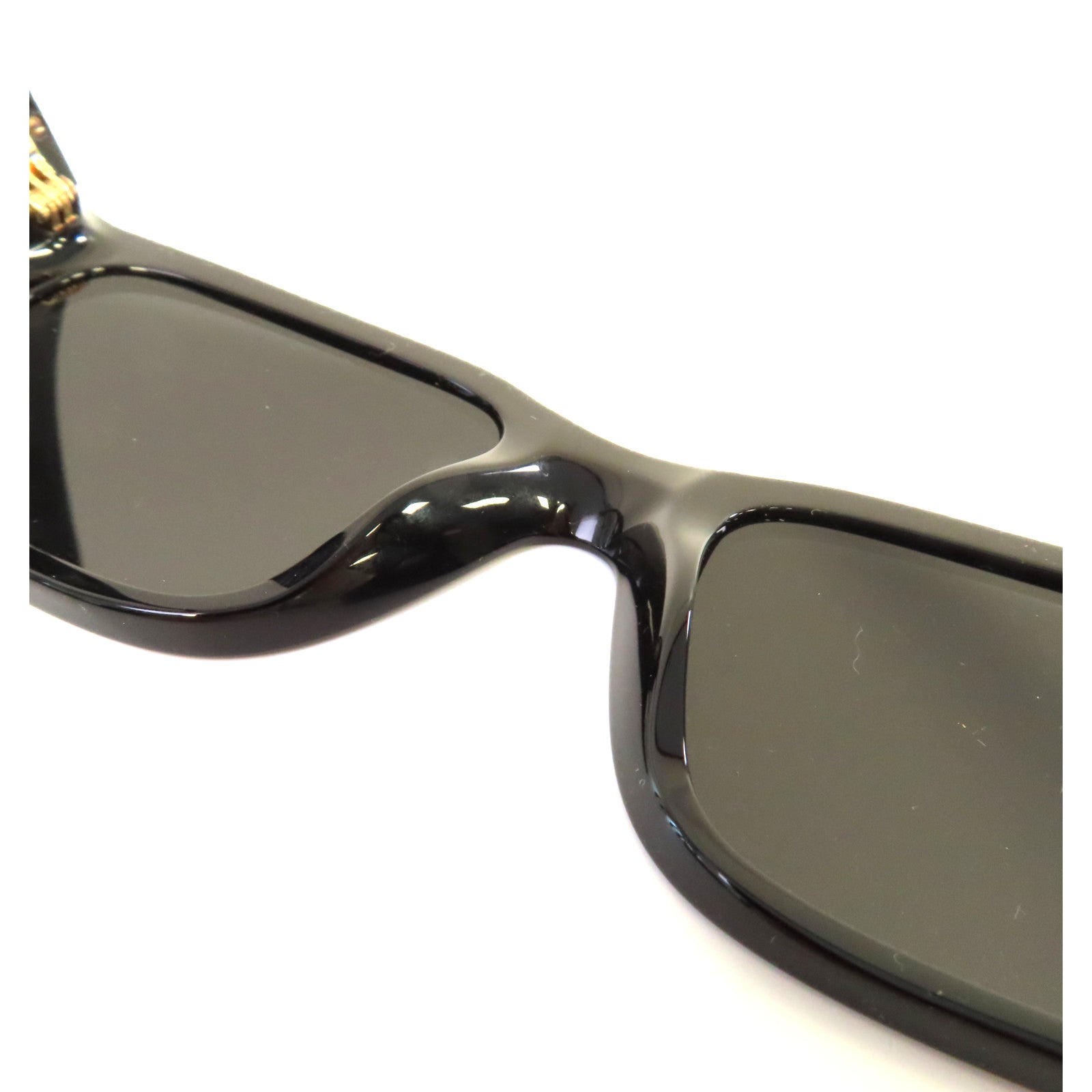 BURBERRY PVC/金屬Sunglasses太陽眼鏡黑色/金色