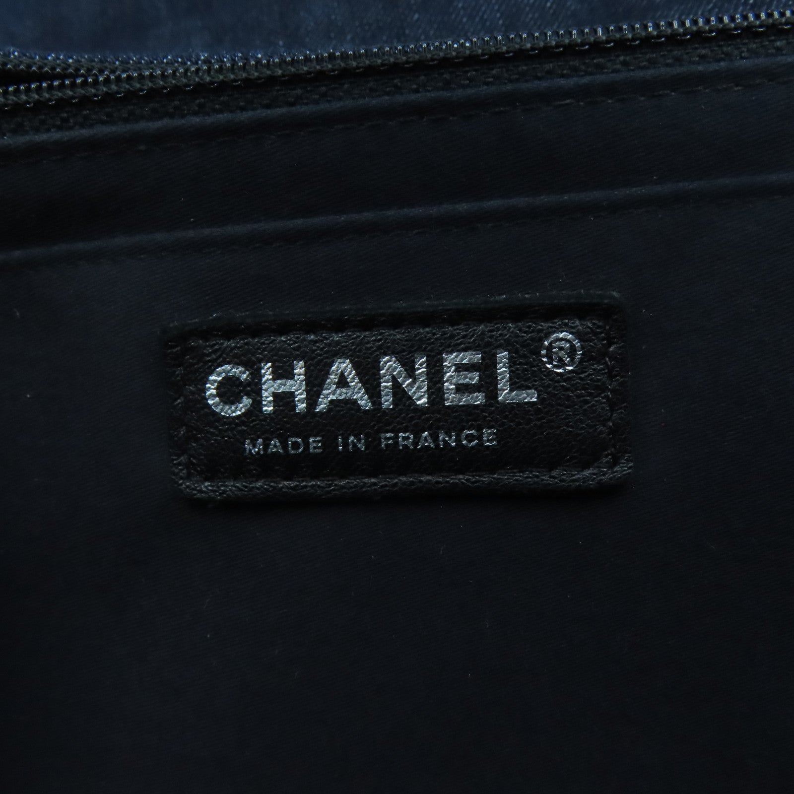 CHANEL denim Chain Shoulder silver buckle shoulder shoulder bag
