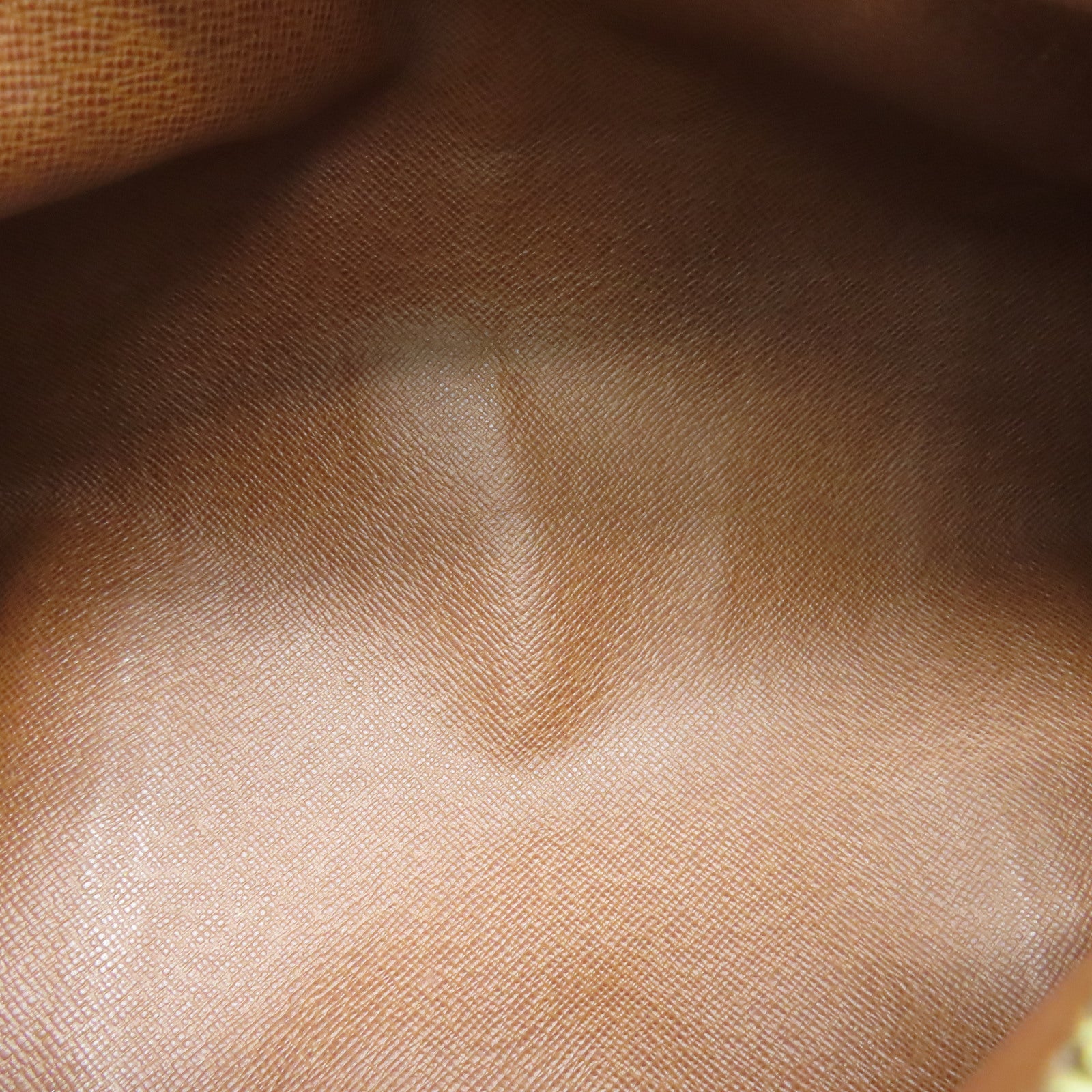 LOUIS VUITTON Monogram Papillon PM金扣肩背袋棕色