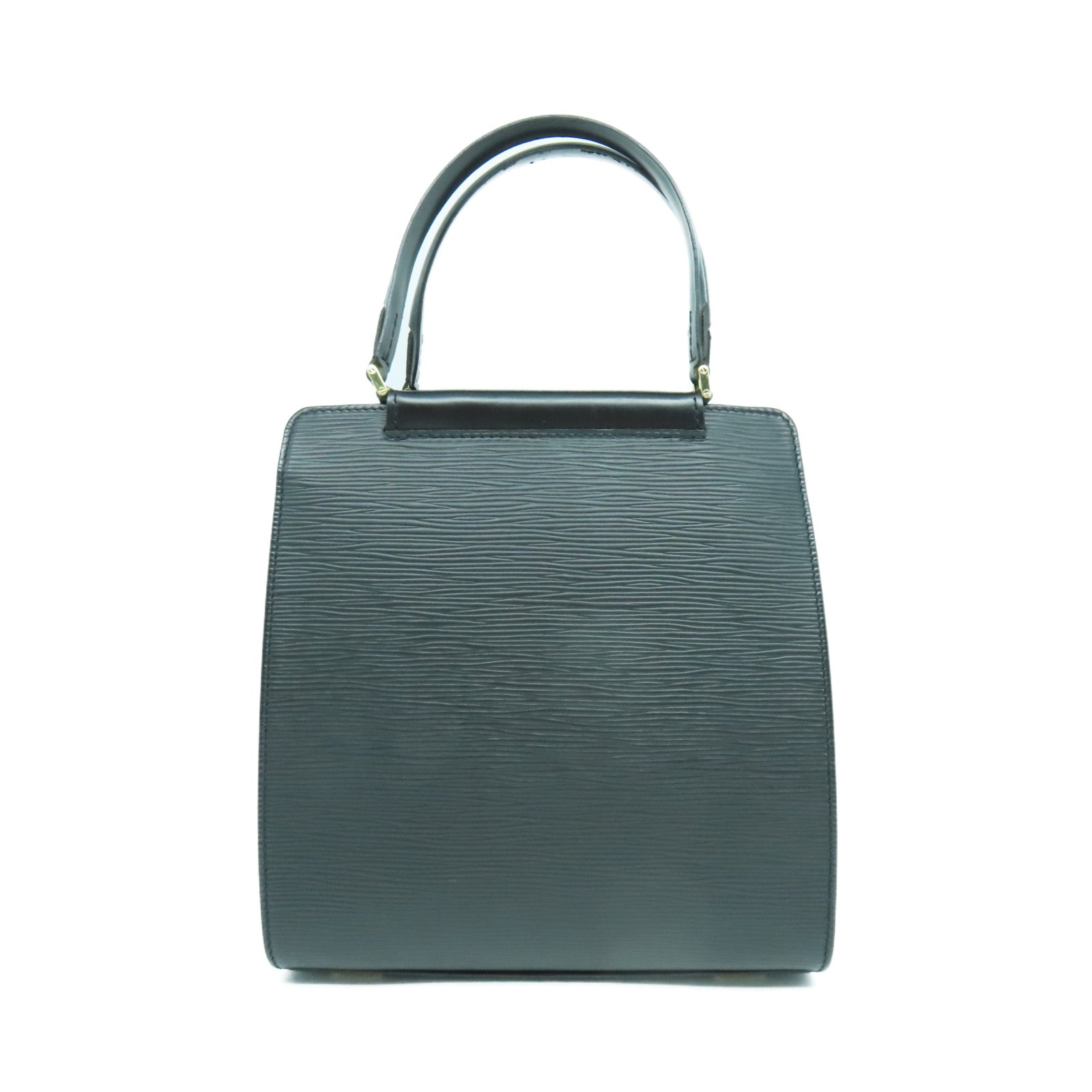 LOUIS VUITTON Epi Hand Bag金扣手挽袋黑色