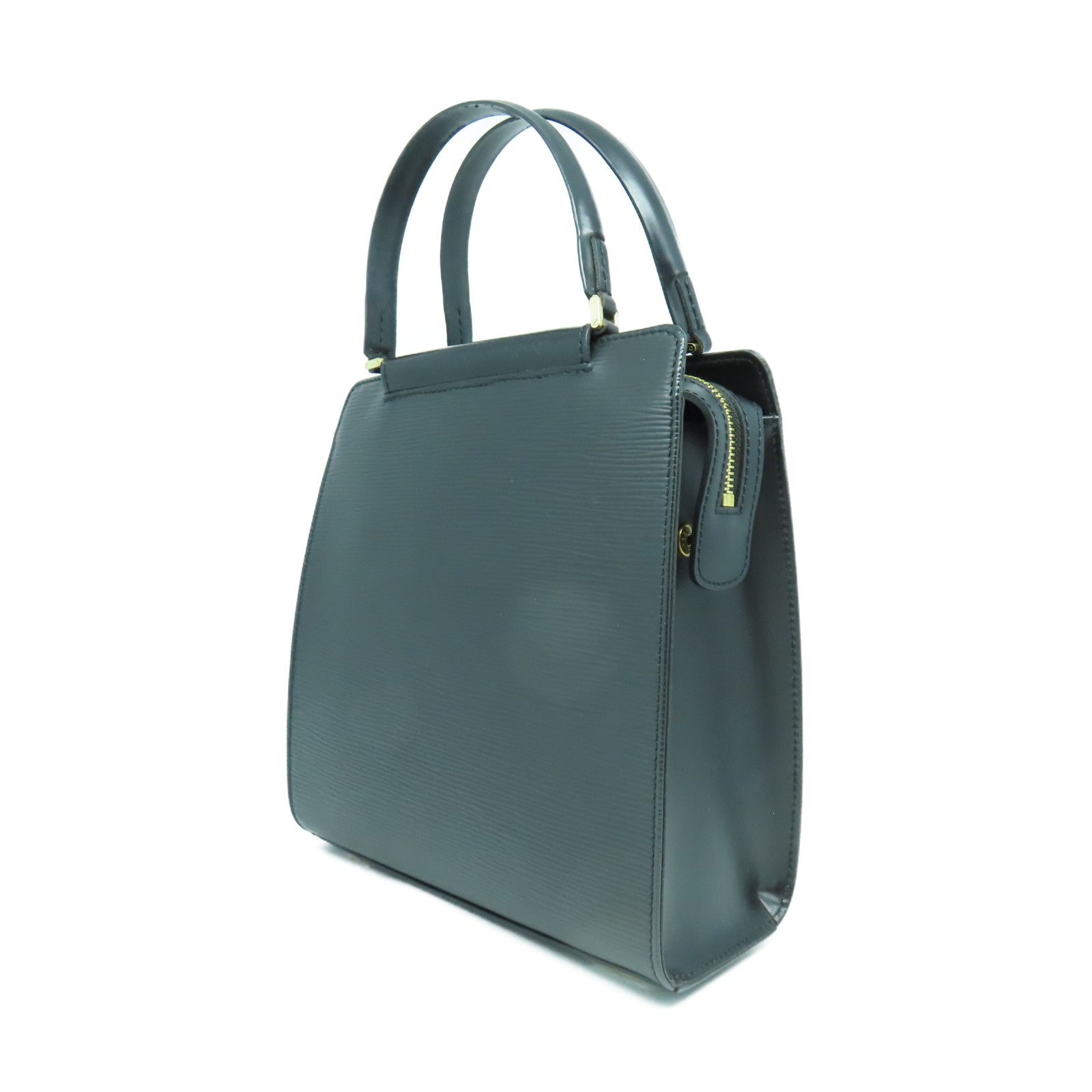 LOUIS VUITTON Epi Hand Bag金扣手挽袋黑色