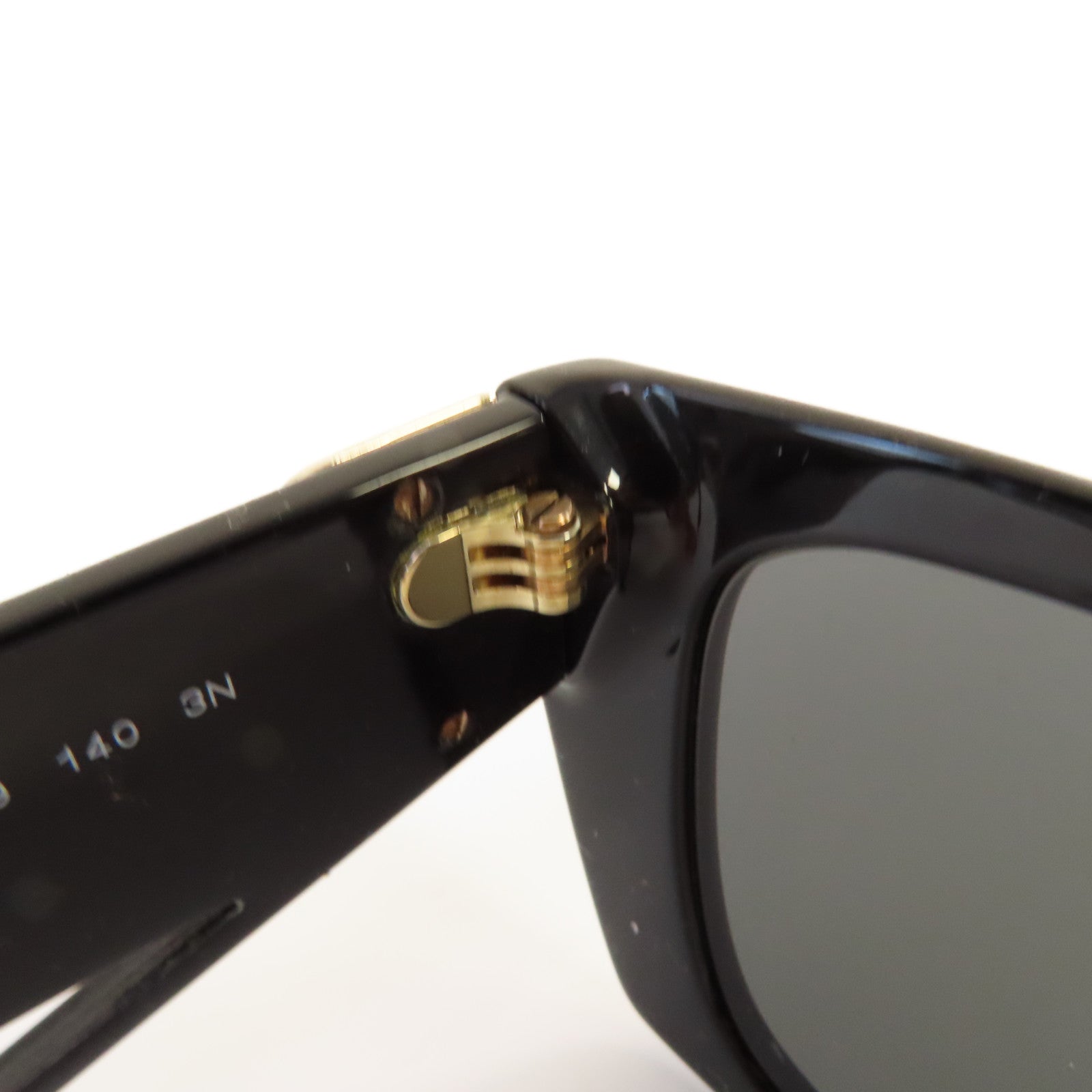 BURBERRY PVC/金屬Sunglasses太陽眼鏡黑色/金色