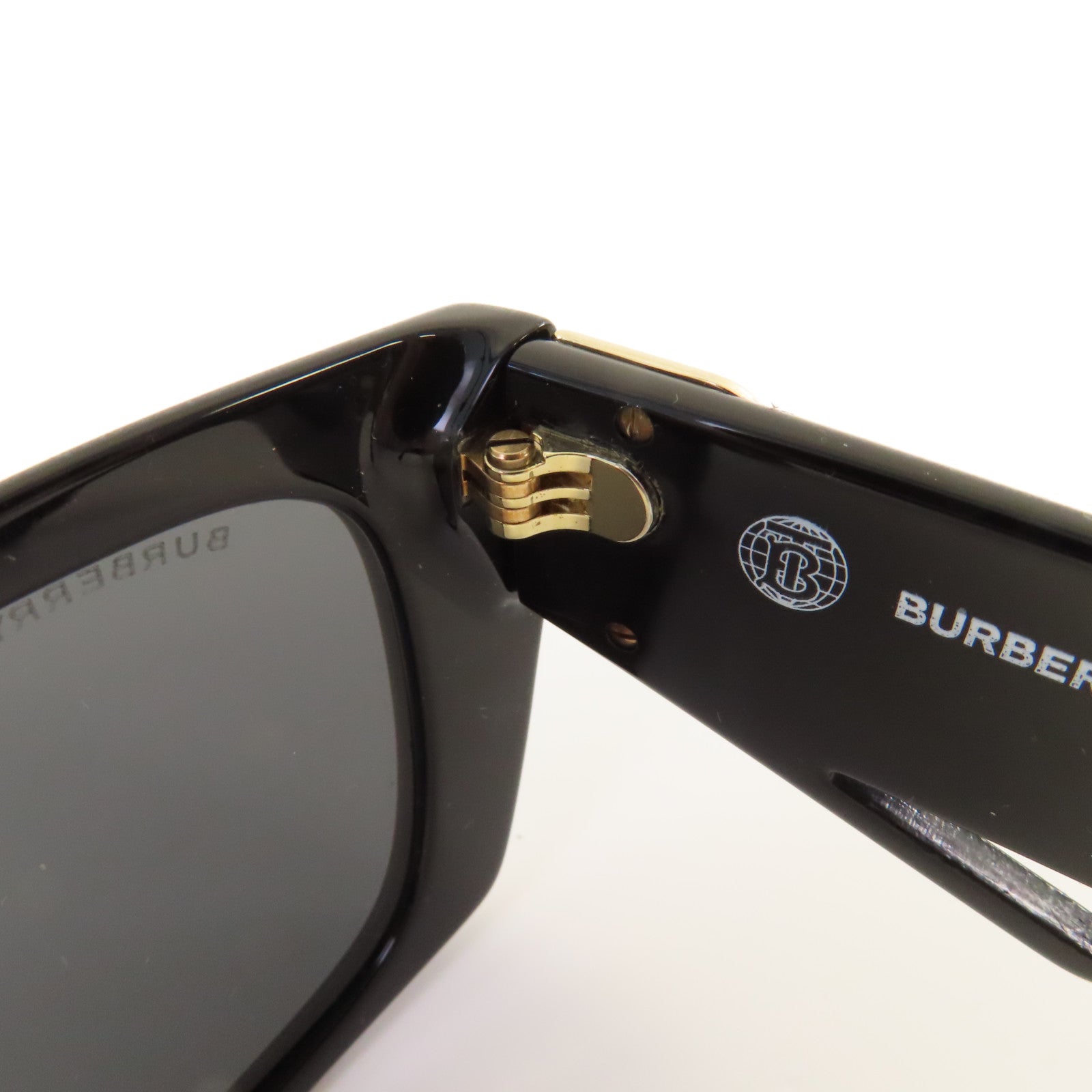 BURBERRY PVC/金屬Sunglasses太陽眼鏡黑色/金色