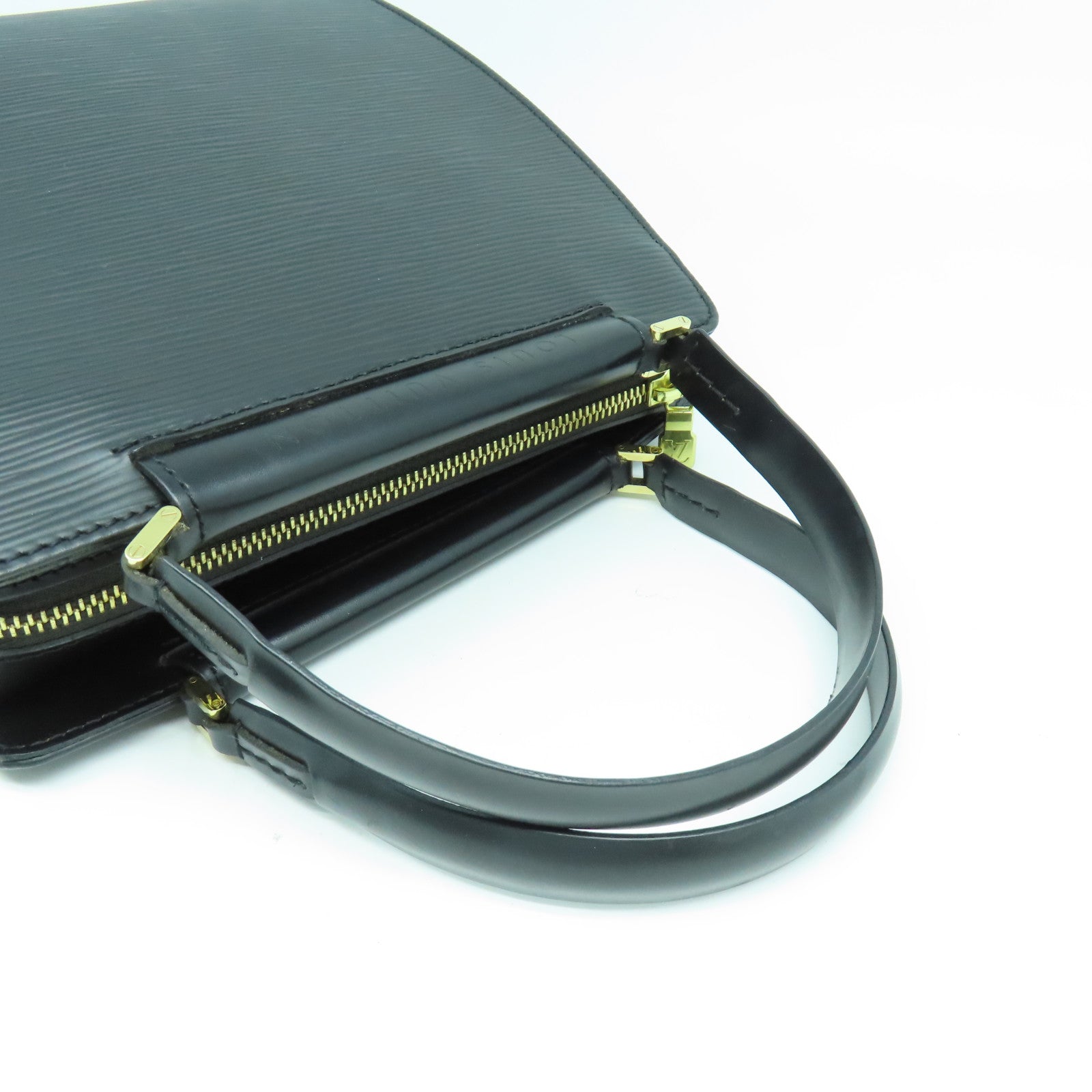 LOUIS VUITTON Epi Hand Bag金扣手挽袋黑色