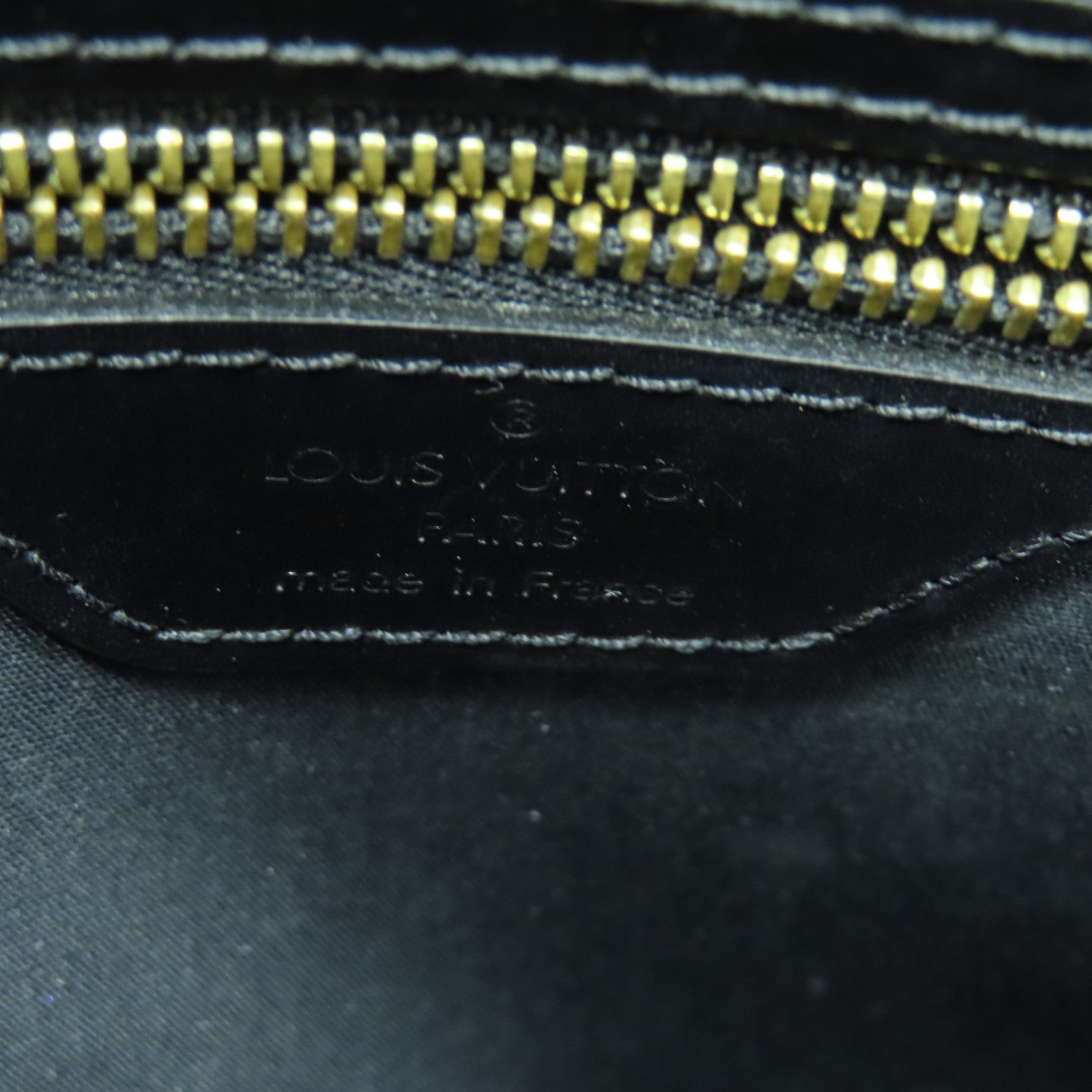 LOUIS VUITTON Epi Hand Bag金扣手挽袋黑色