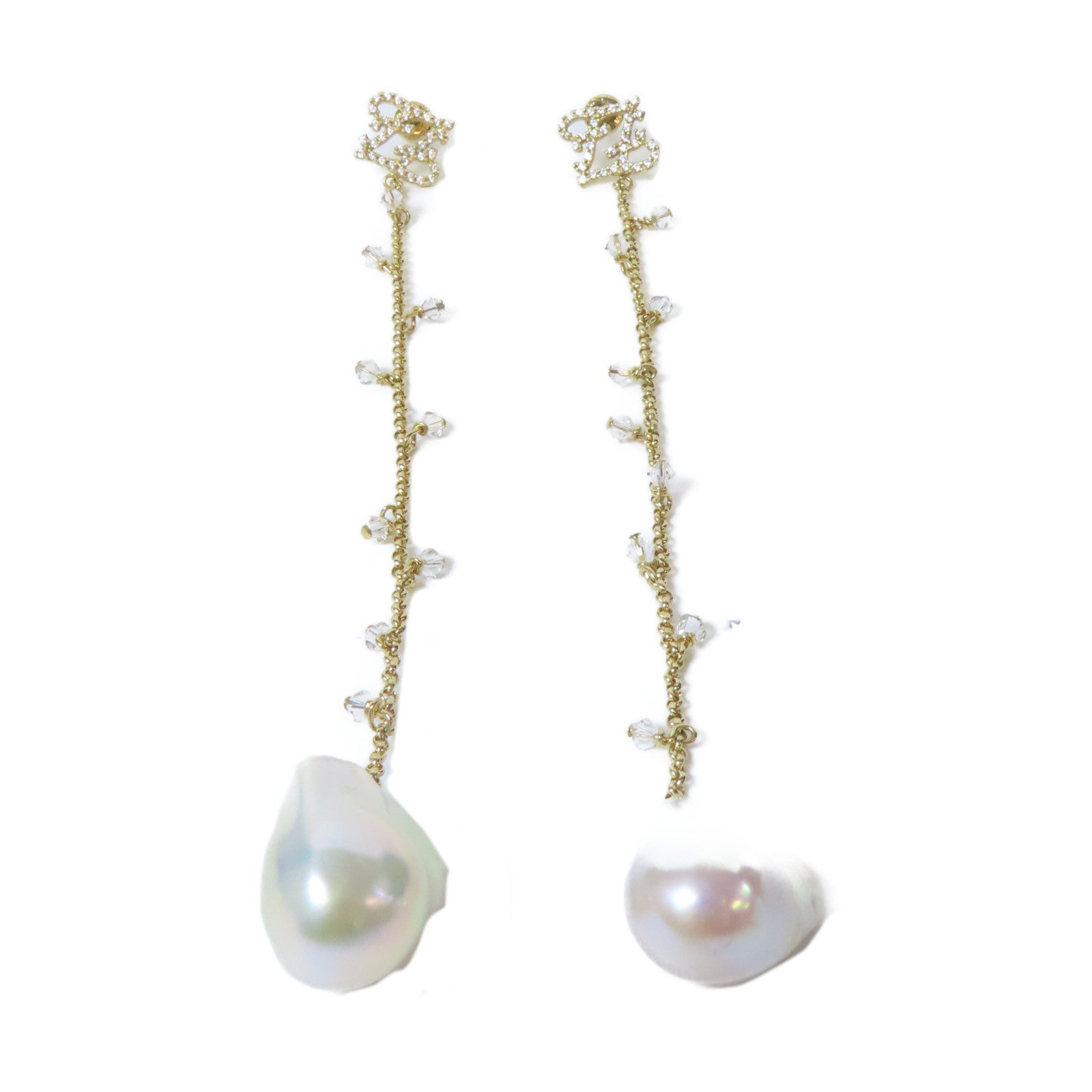 FENDI 金屬Earrings耳環金色