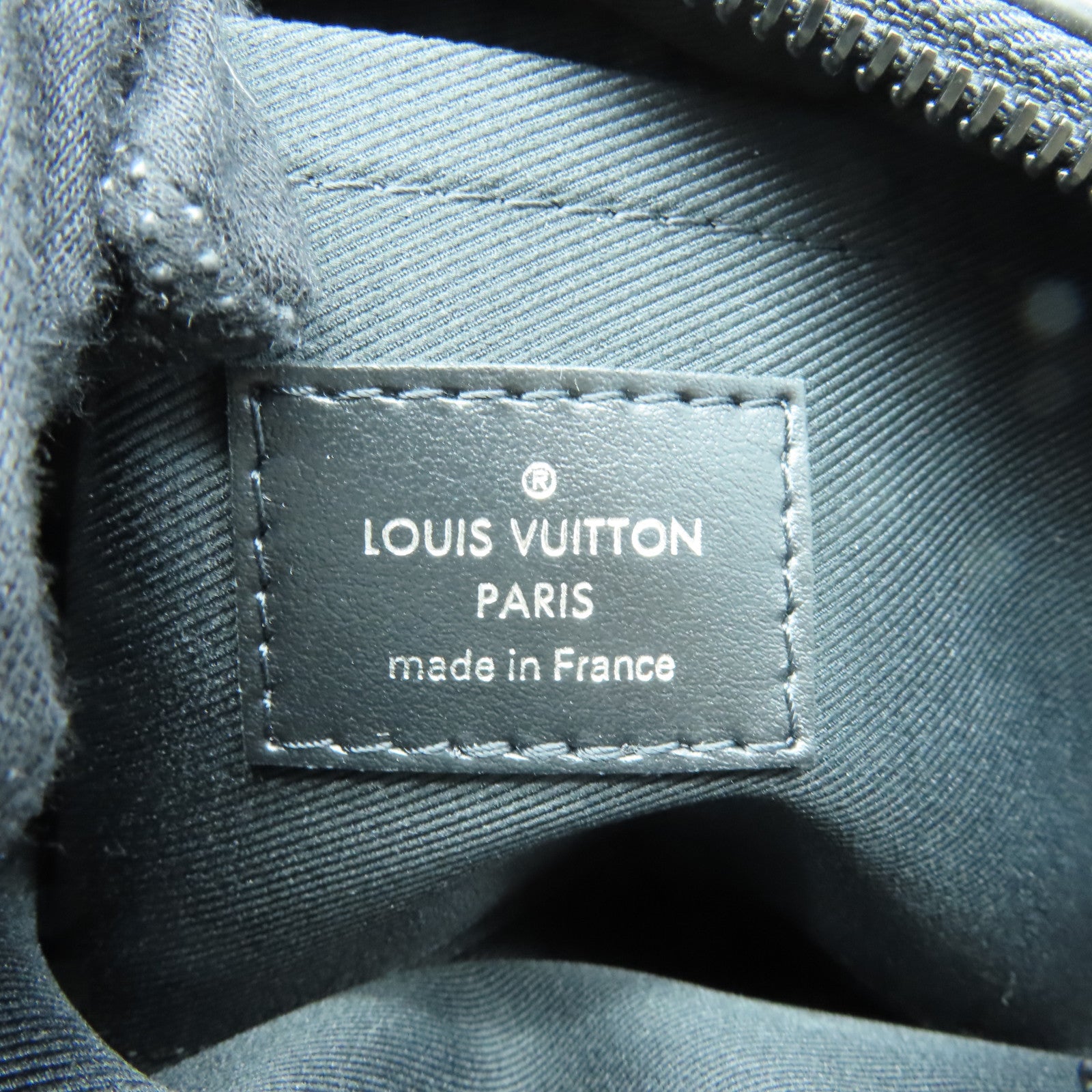 LOUIS VUITTON Monogram Eclipse Mini Soft Trunk肩背袋黑色