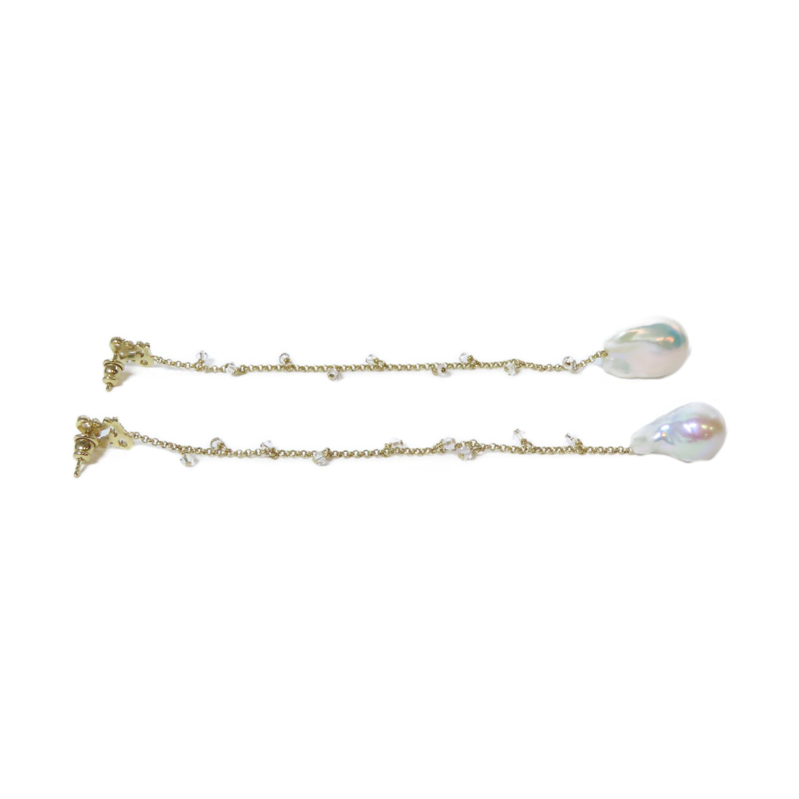 FENDI 金屬Earrings耳環金色