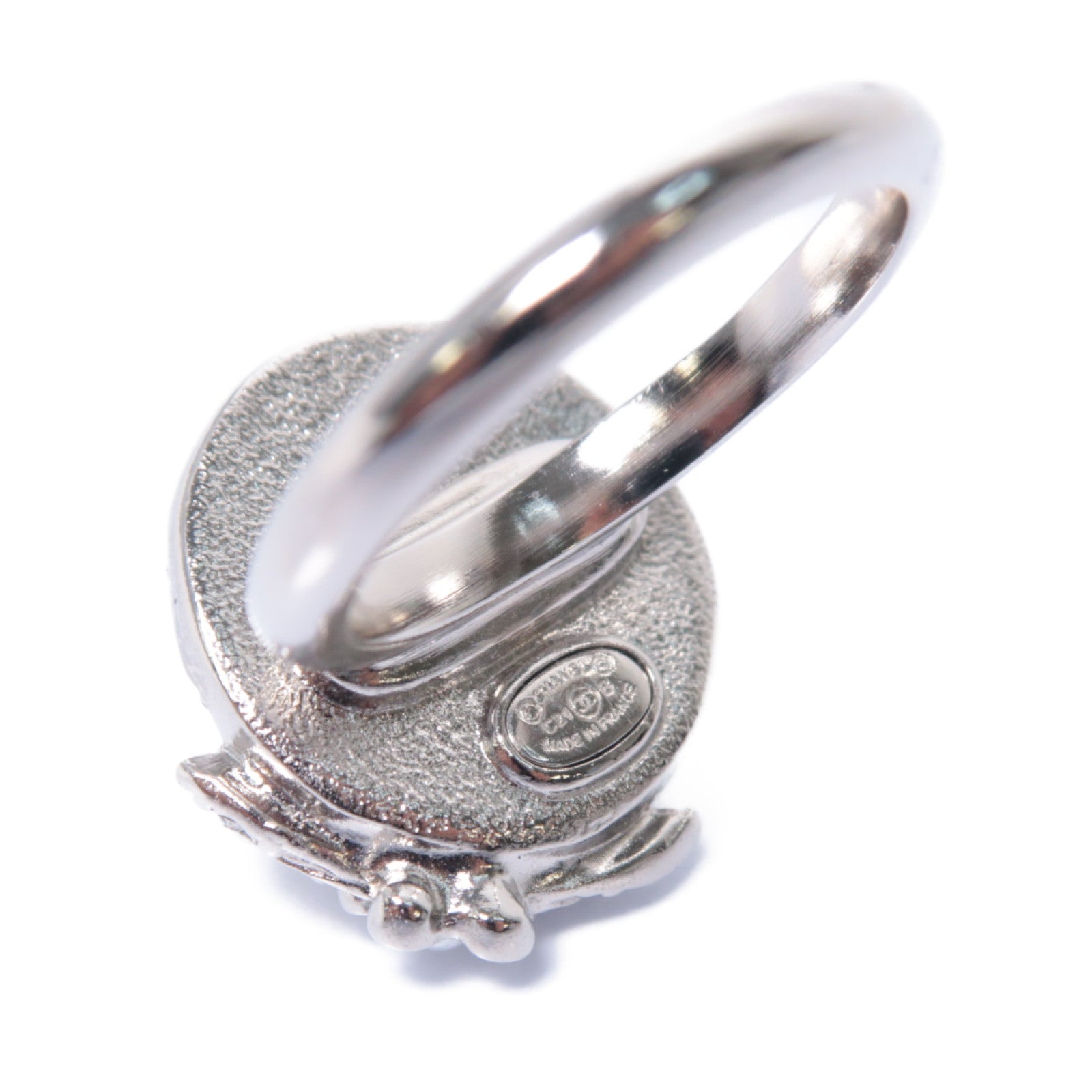 CHANEL PVC/金屬Ring戒指US#6
