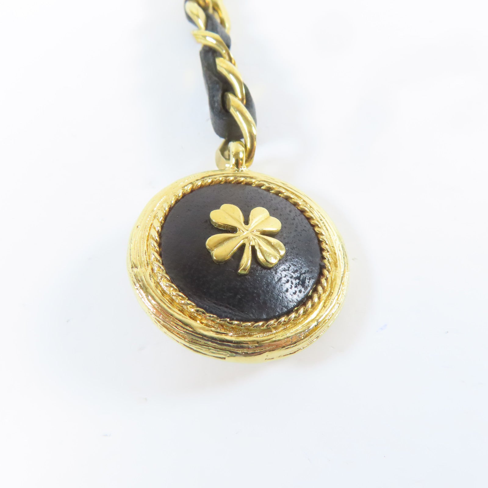 CHANEL 金屬Chain Belt腰帶金色/黑色